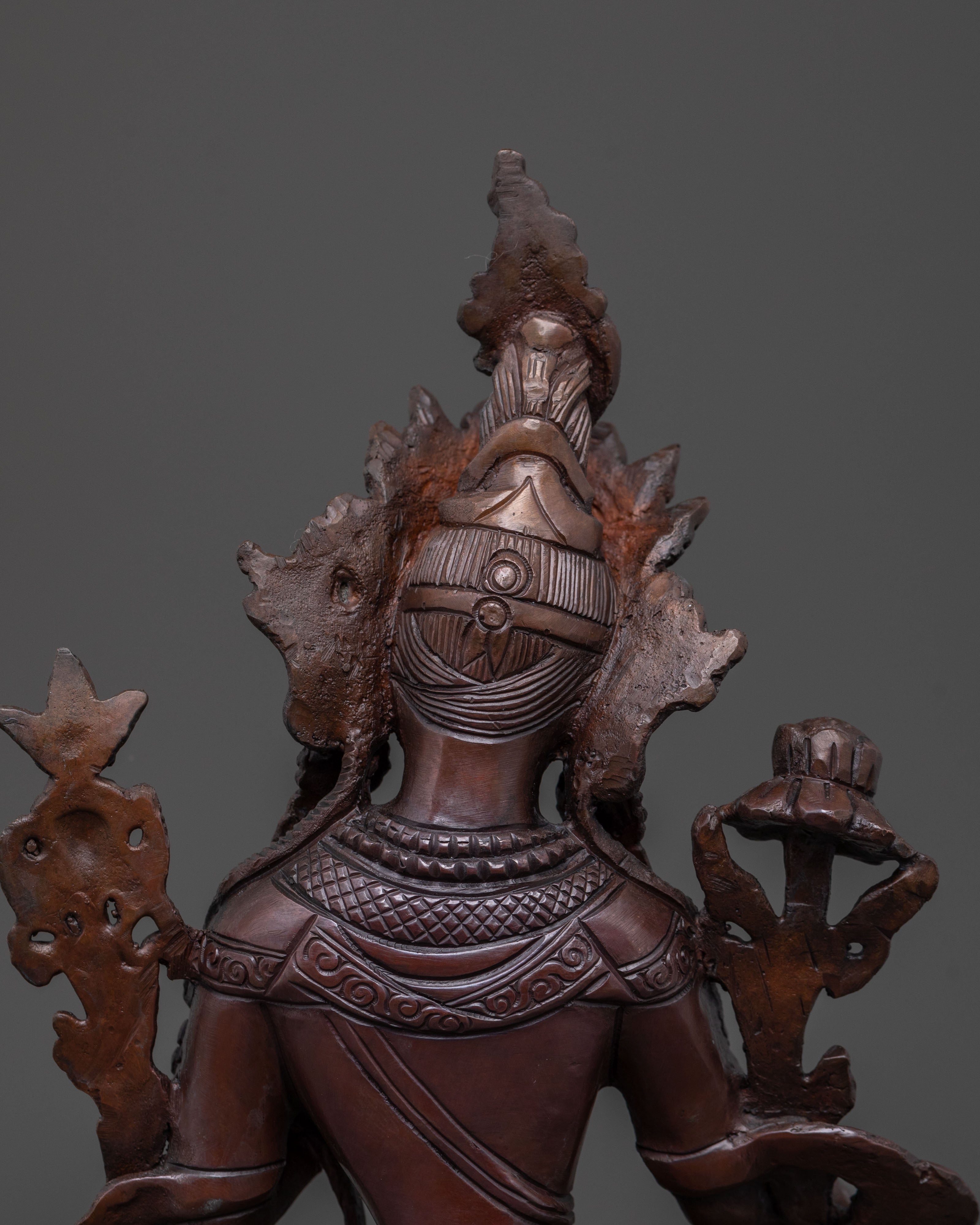 Protector Figurine: Green Tara | Compassion & Healing Goddess