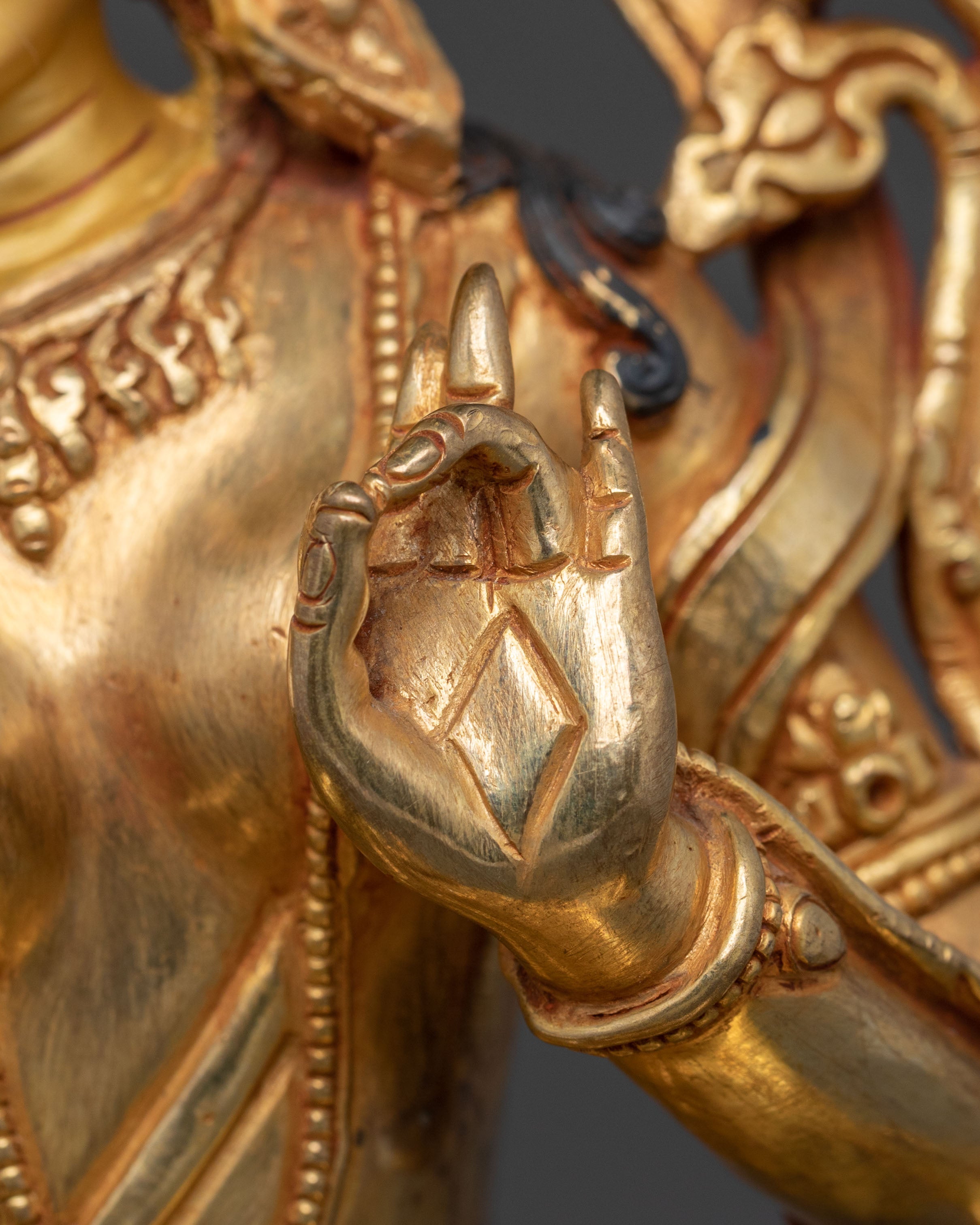 The Compassionate Protector Green Tara Statue