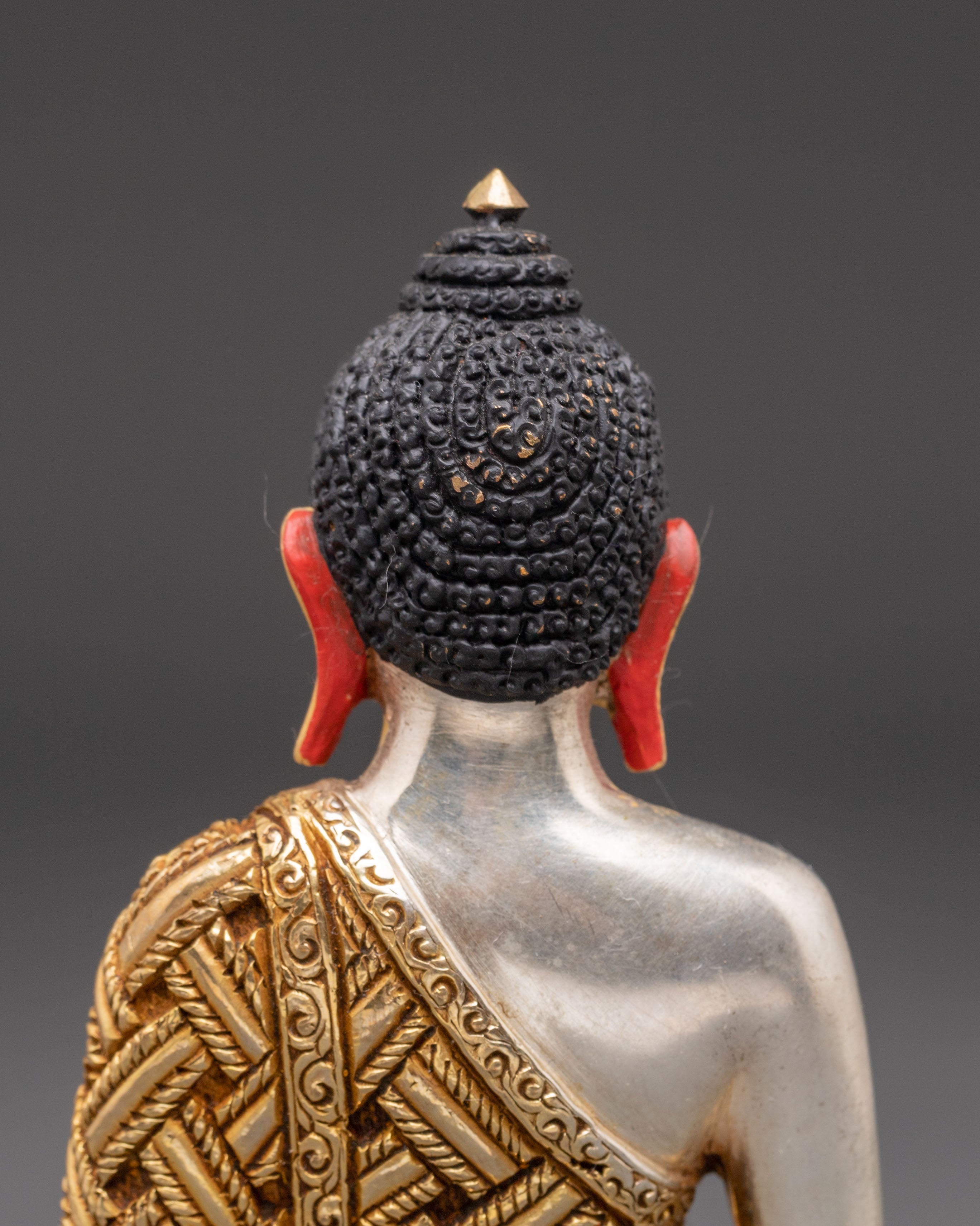 Three Buddha Set: Shakyamuni, Amitabha, and Medicine Buddha for Altar