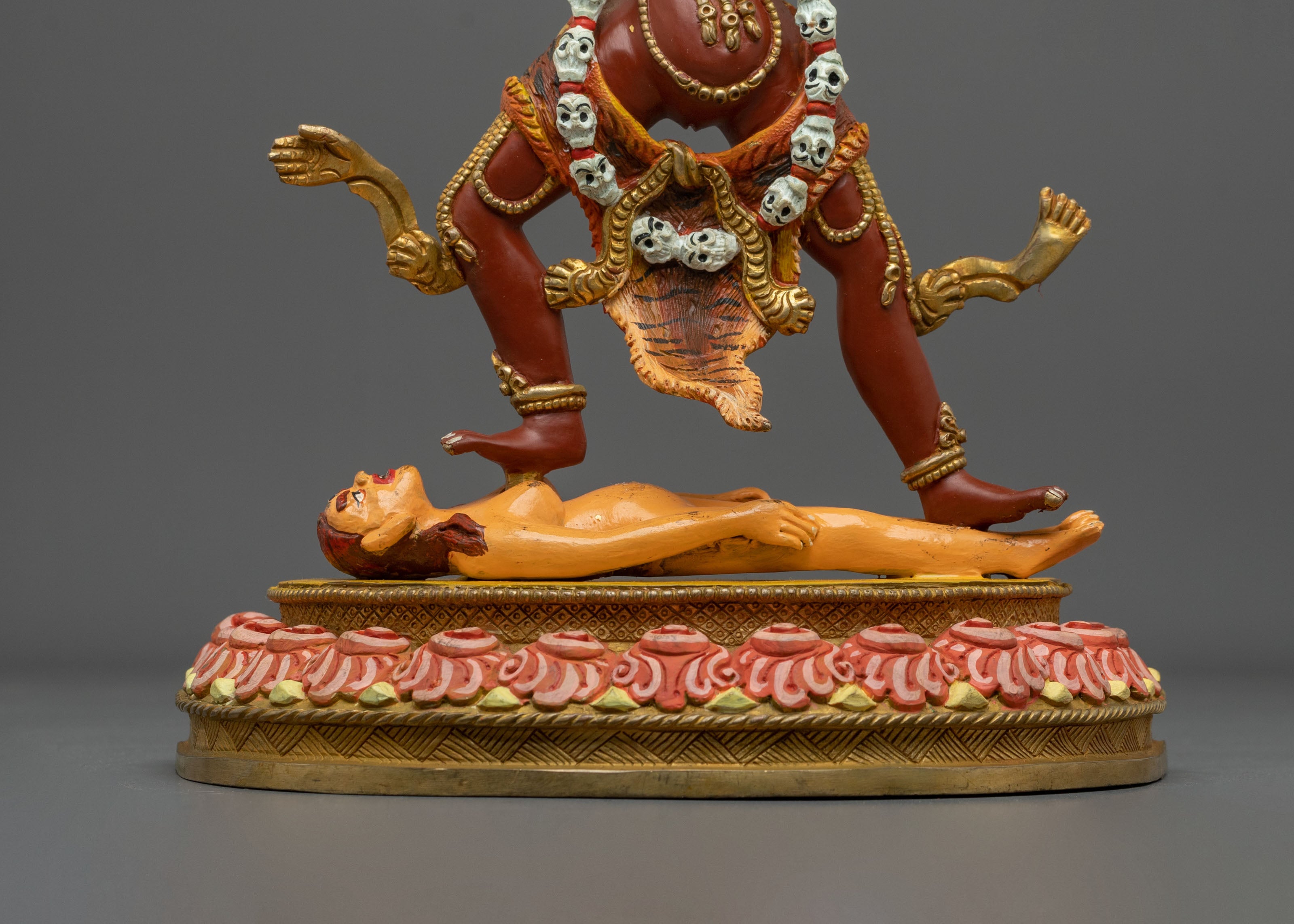 Ekajati Statue: Tibetan Buddhist Protector Sculpture