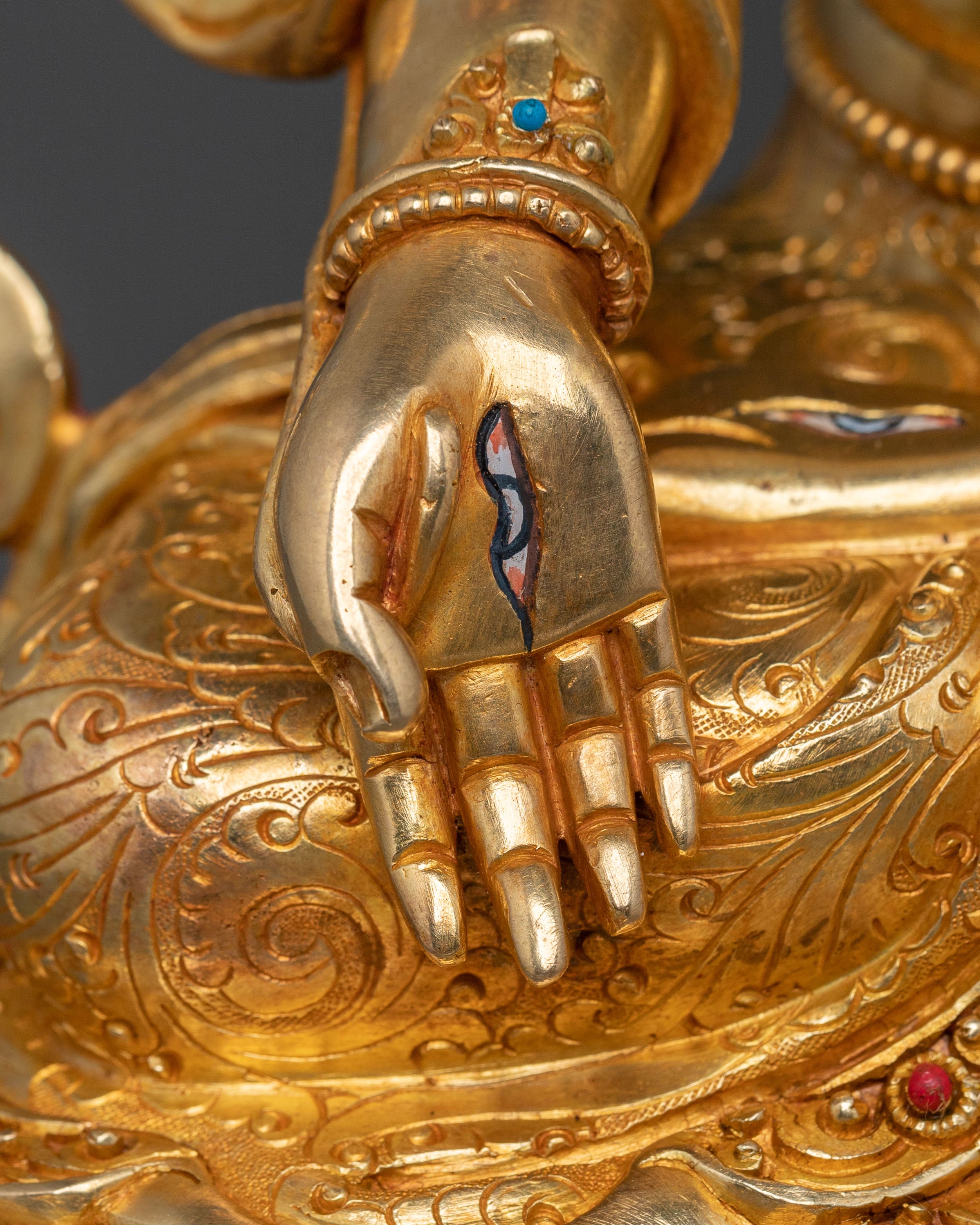 Sacred White Tara Figurine | Buddhist Healing Deity