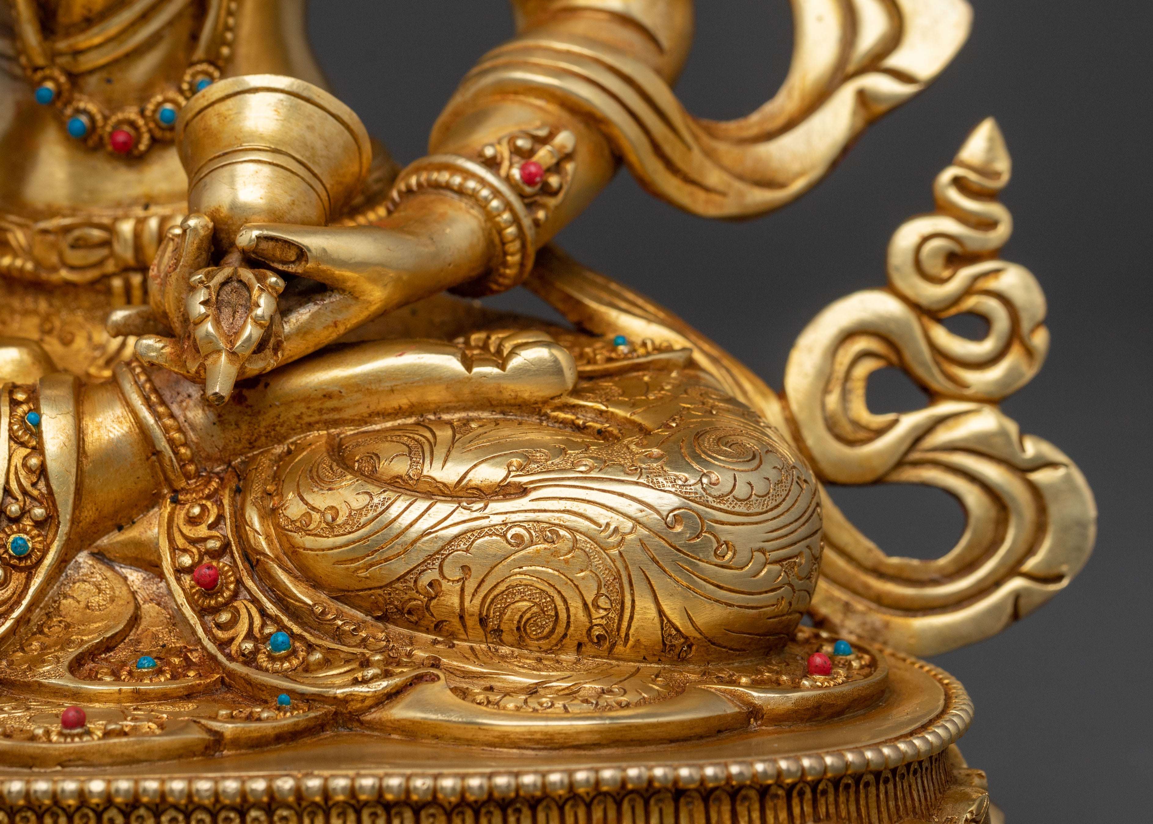 Handcrafted Vajrasattva Figurine | Sacred Tibetan Purification Statue