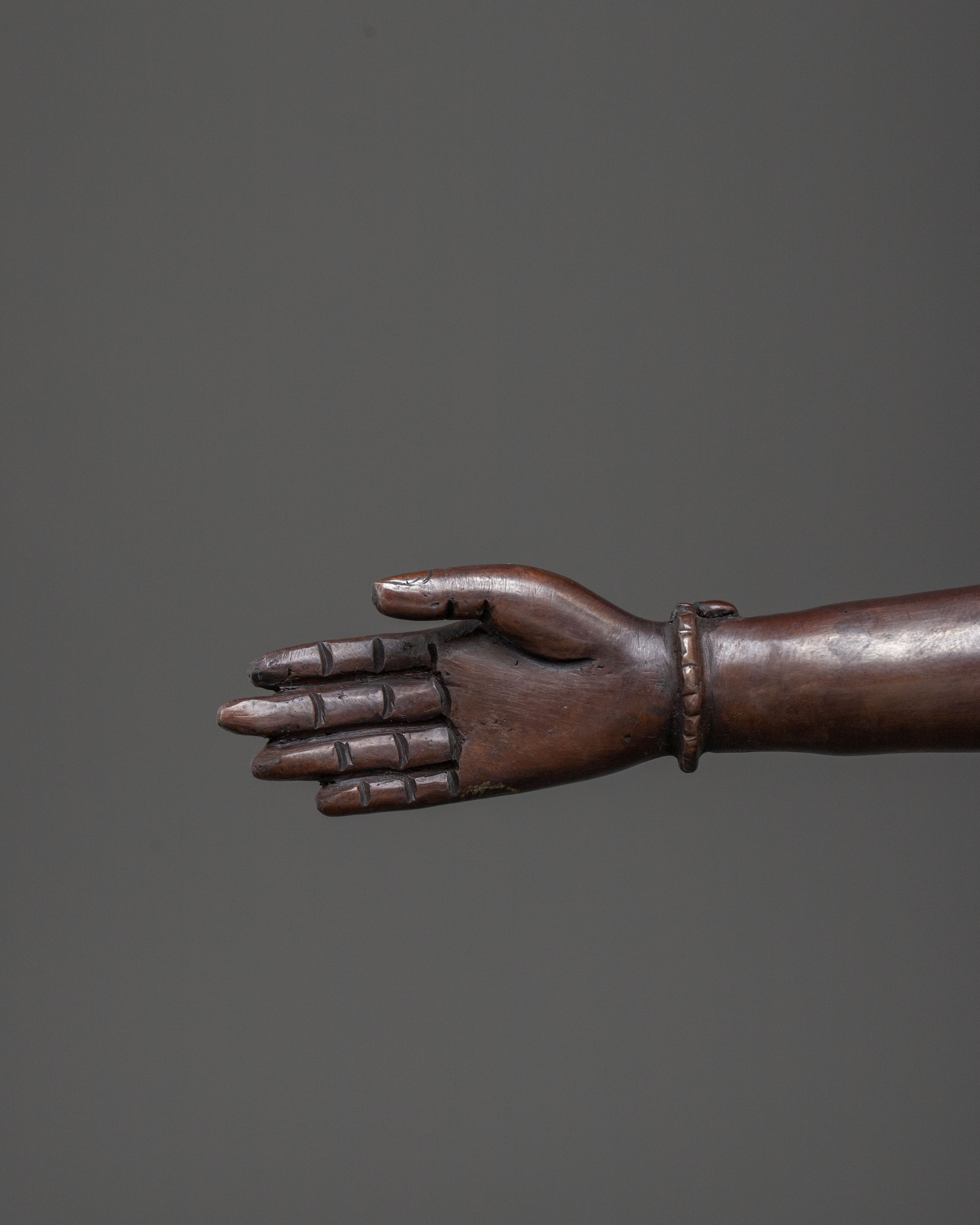 Indra Oxidized Copper Statue | Hindu Protector Deity