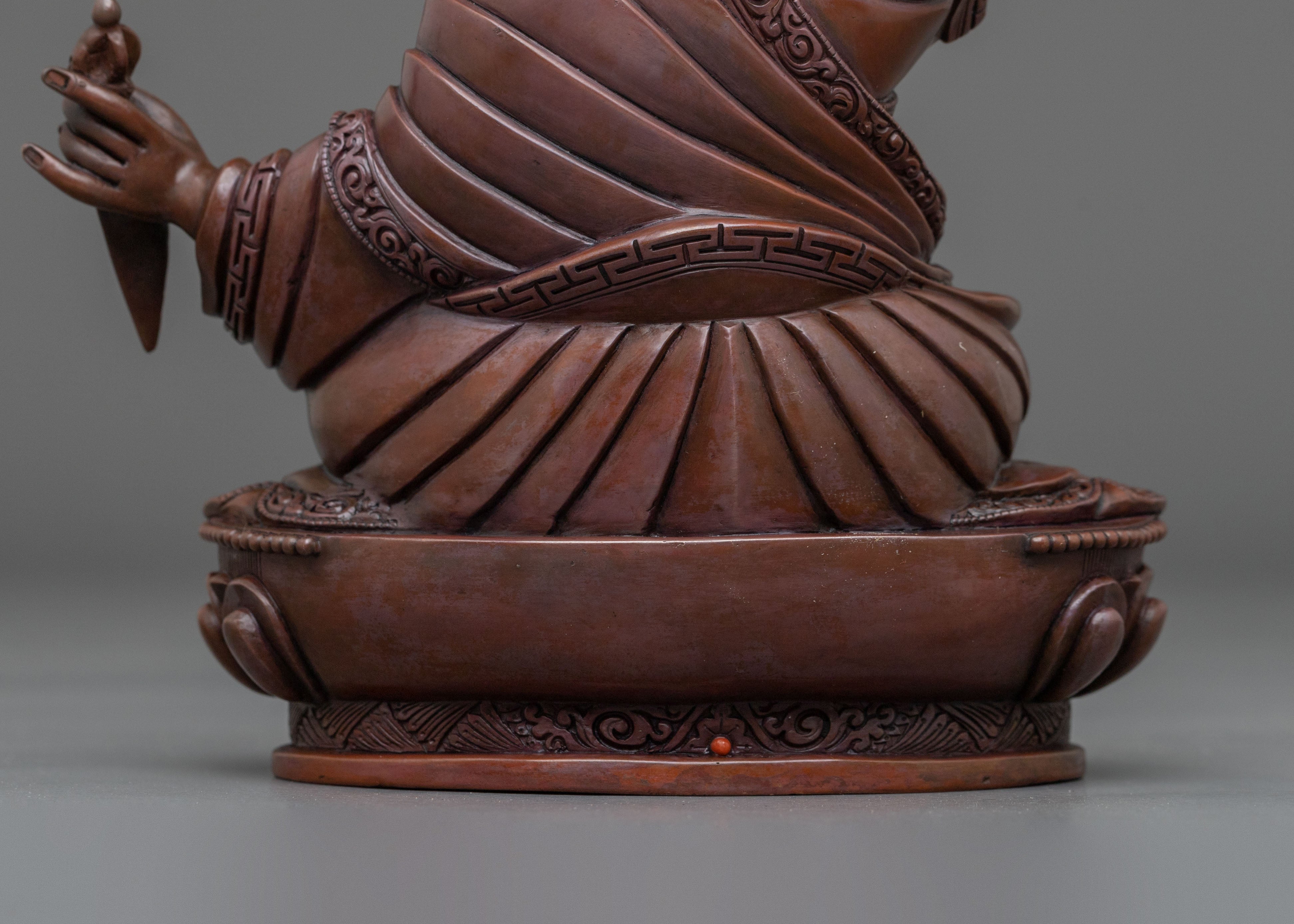 Karma Pakshi Handcrafted Statue: Second Karmapa of the Kagyu Lineage