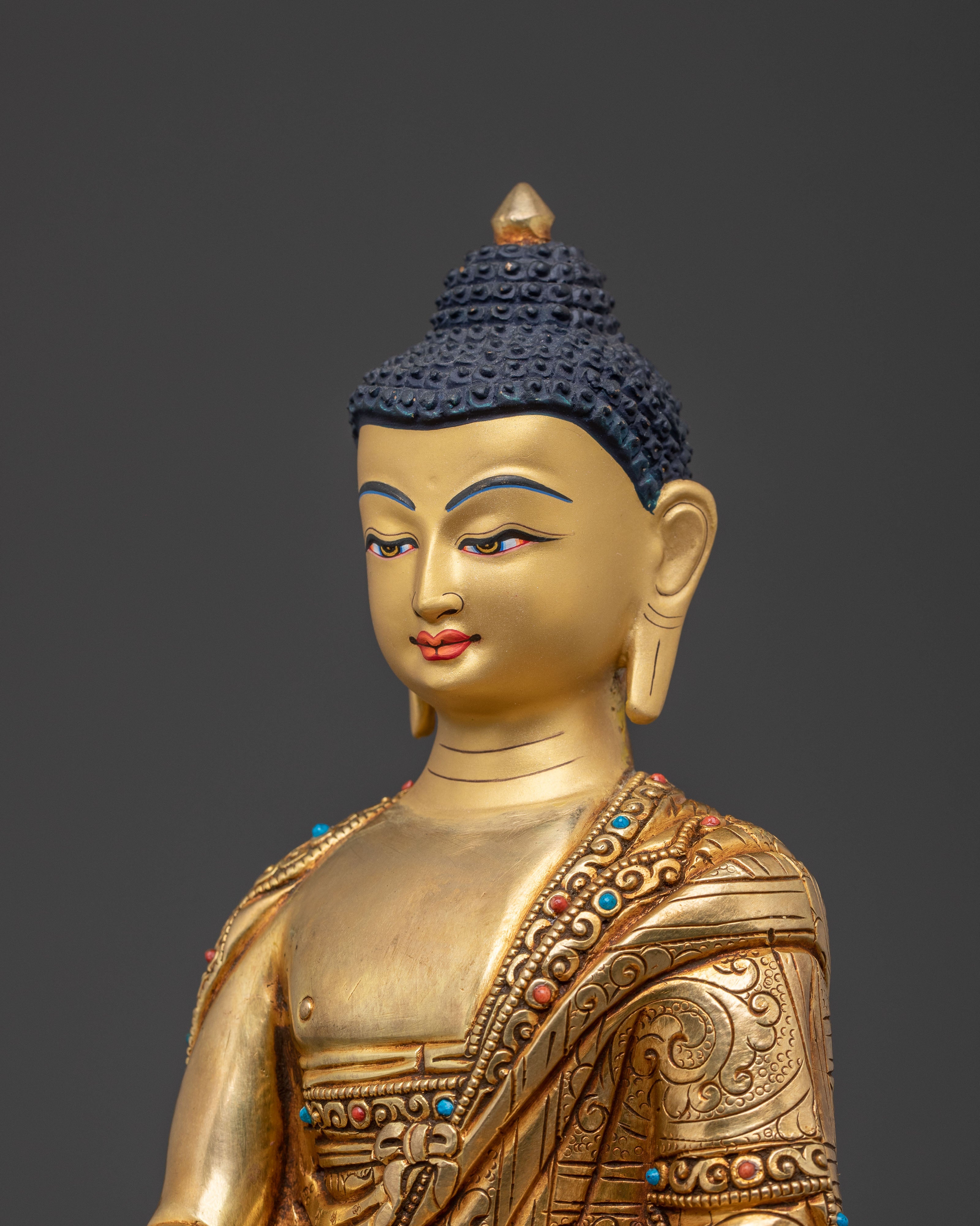 Shakyamuni Buddha Traditional Handcrafted Statue