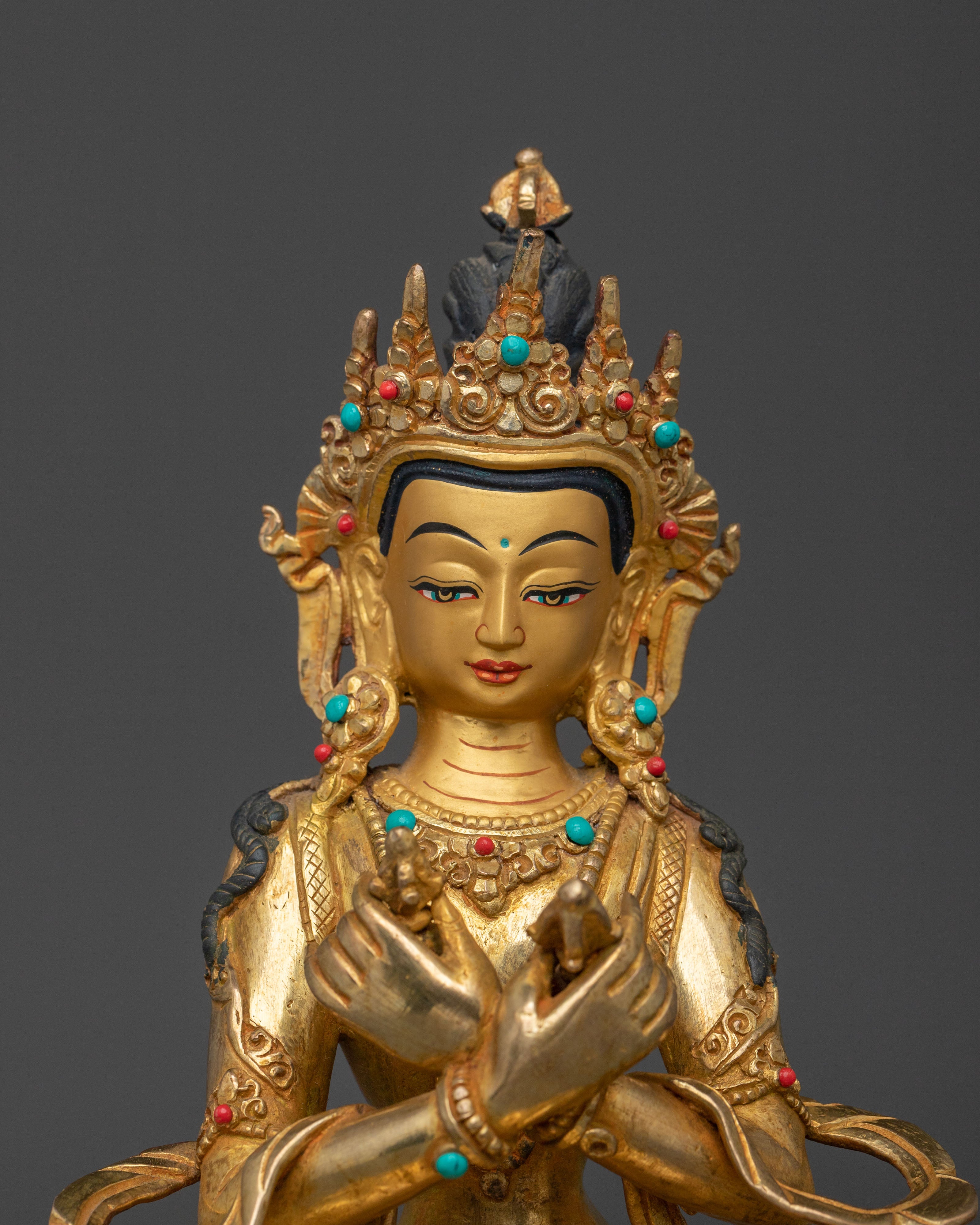 Vajradhara Traditional Statue | Primordial Buddha of Vajrayana Buddhism