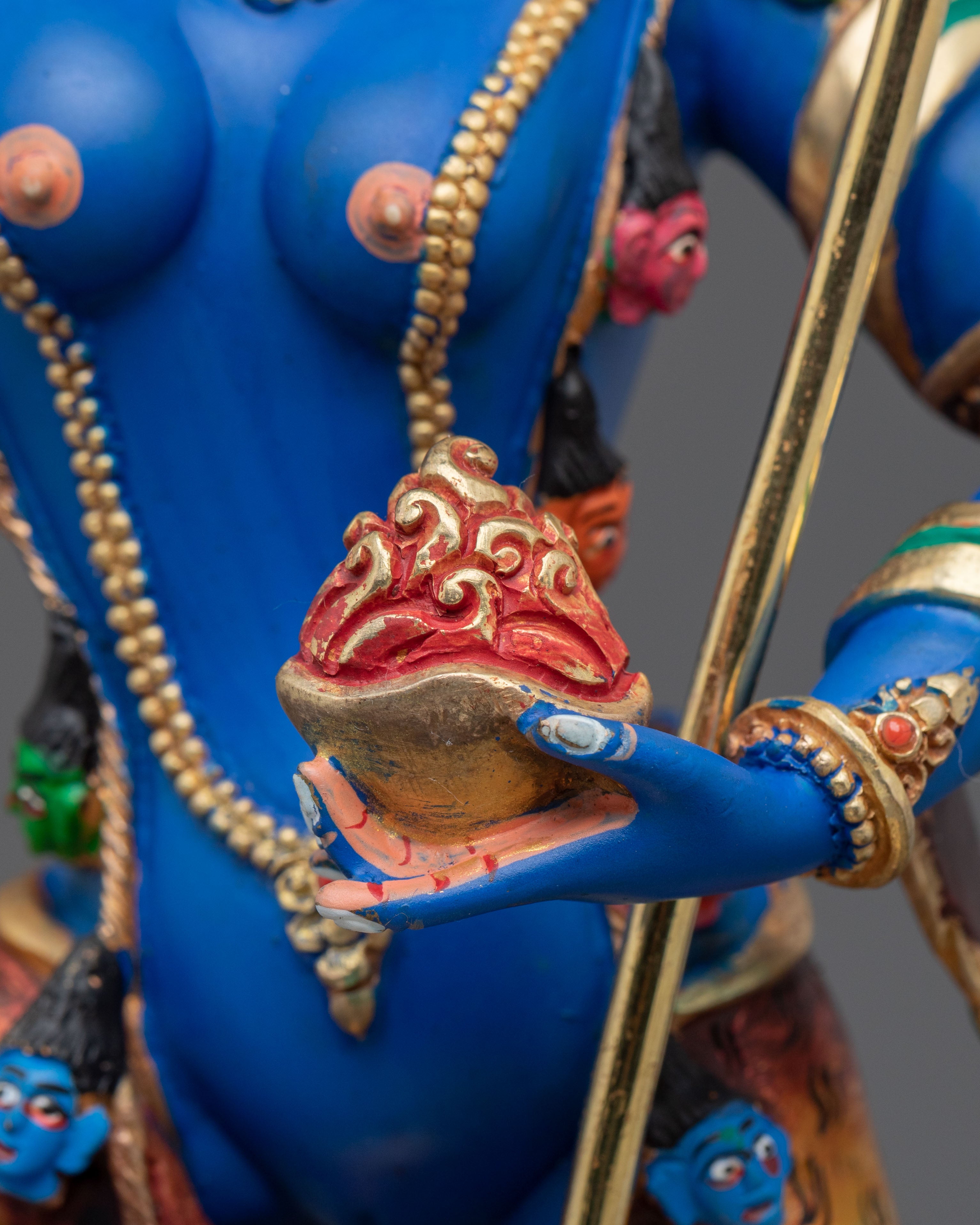 Sacred Protector Shima Mukha Statue | Sacred Protector of Vajrayana Buddhism