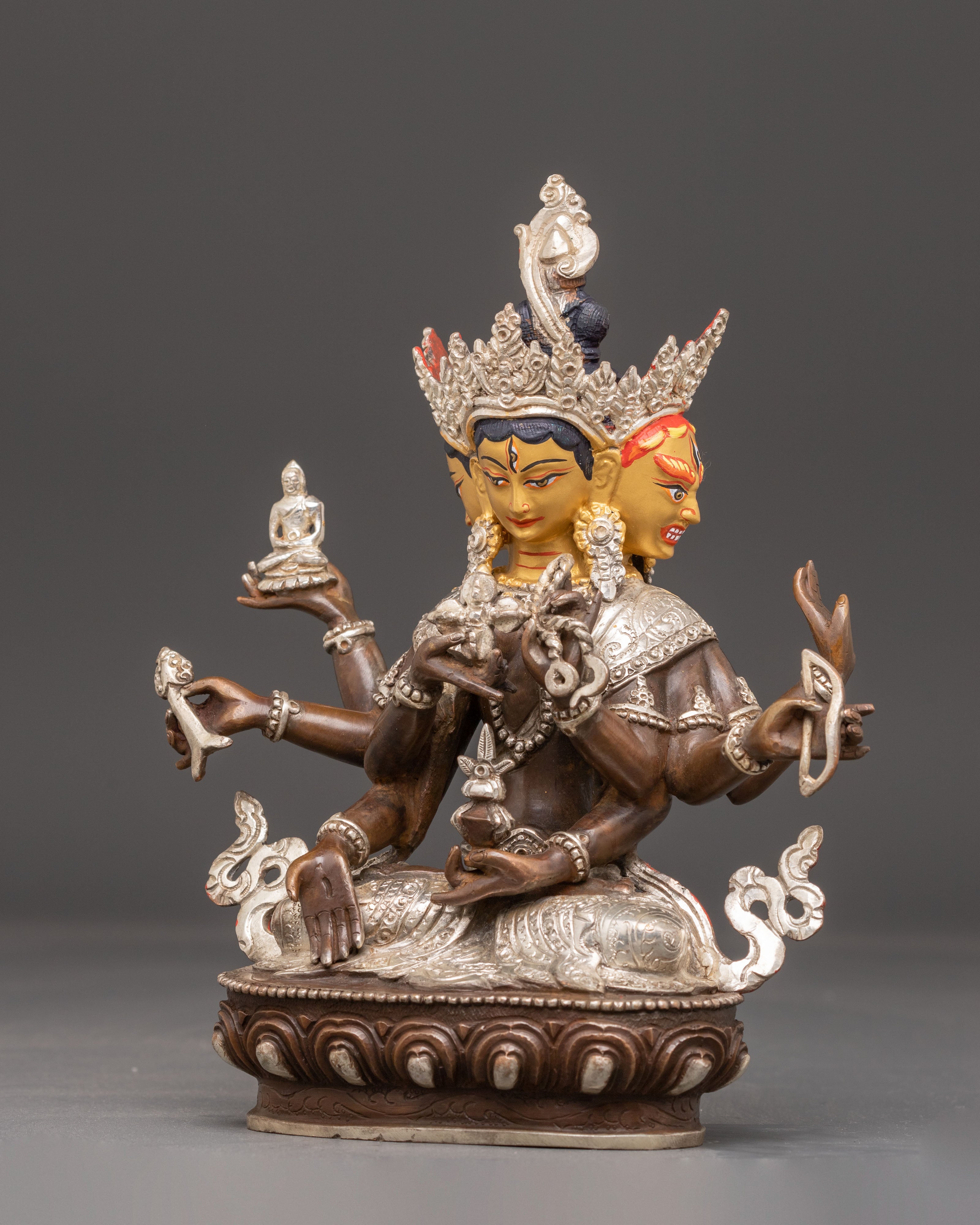 Handmade Namgyalma Statue: Protection from Untimely Death