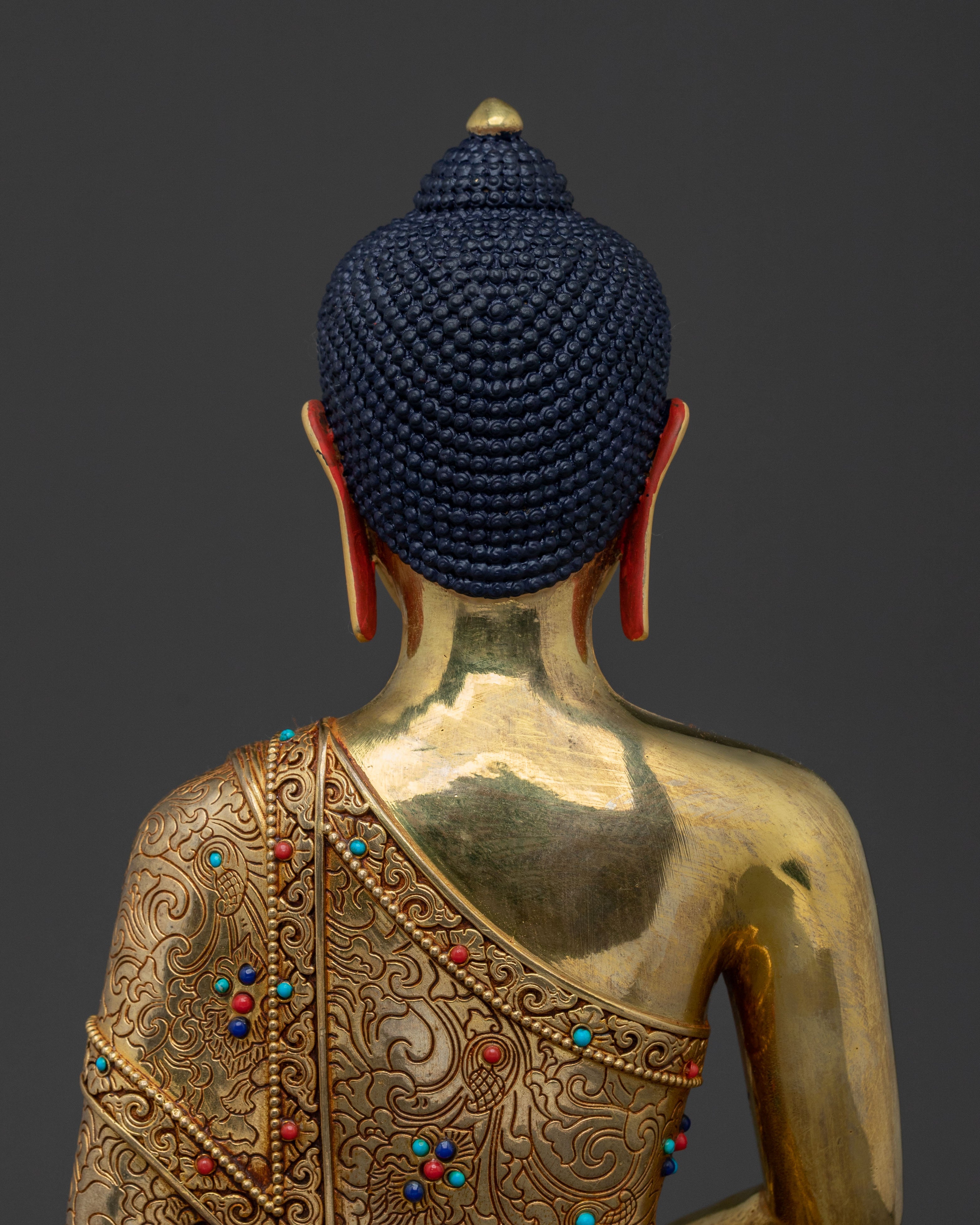 Amitabha Buddha Golden Statue | Buddhist Home Decor