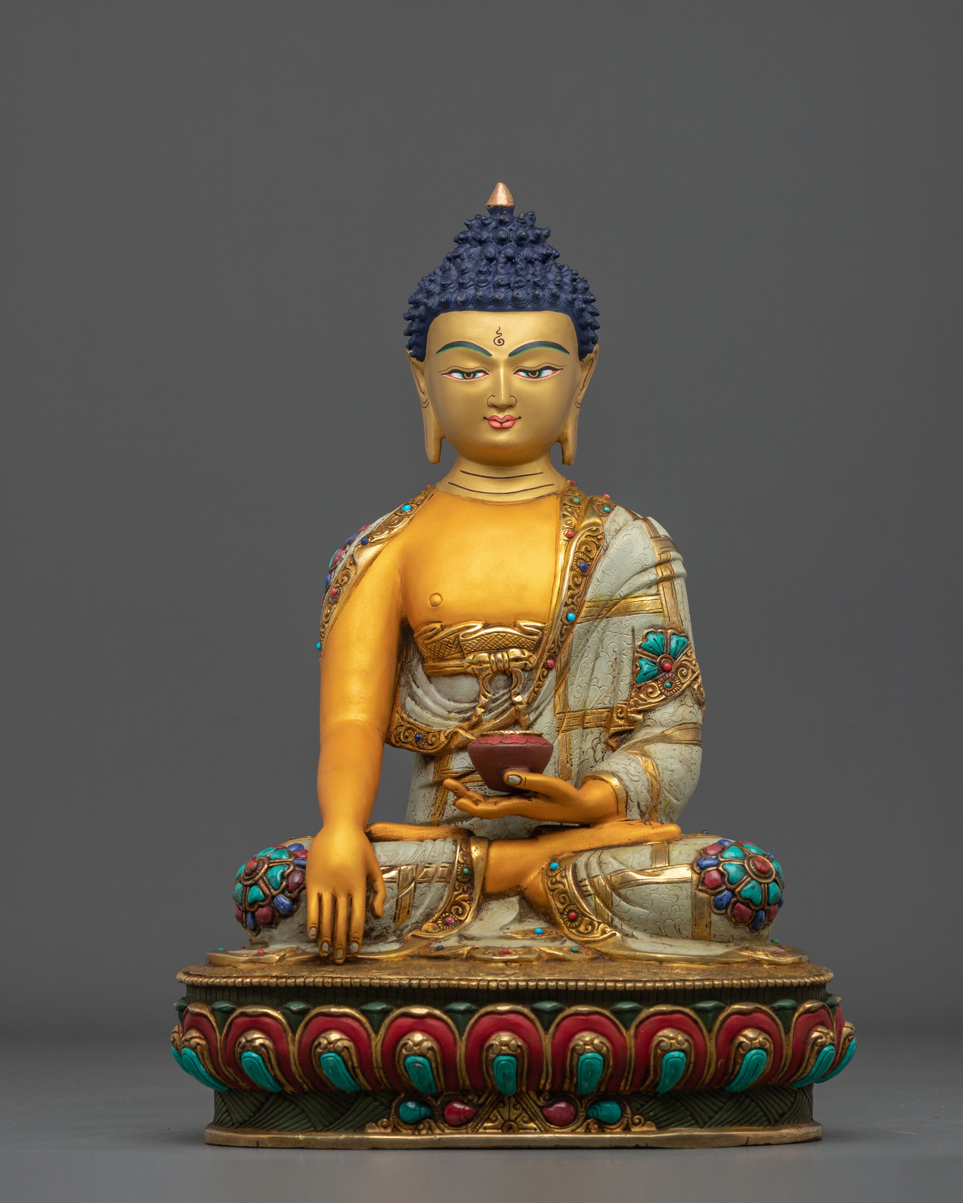 Shakyamuni Buddha Sacred Shrine Meditation Figure