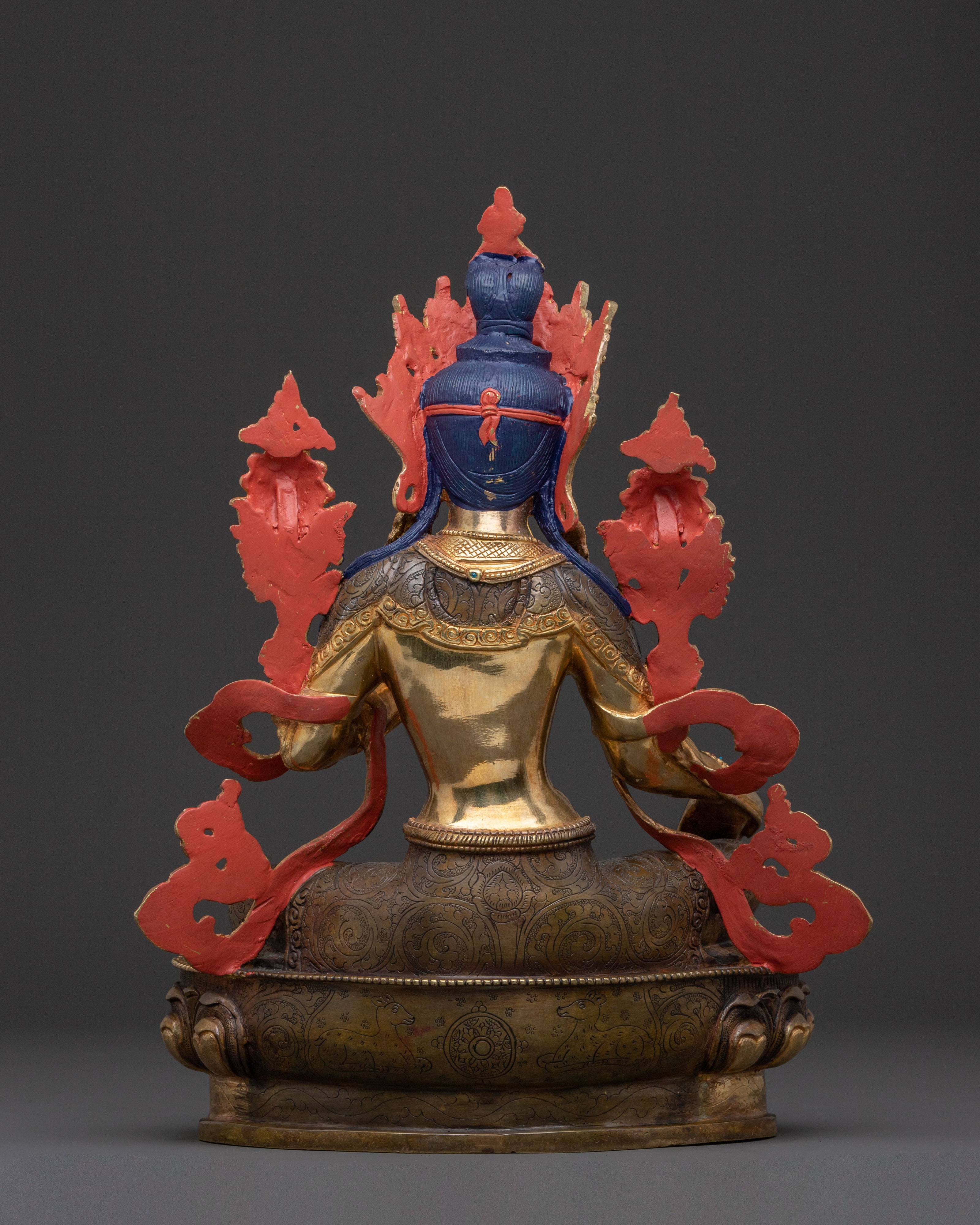 Green Tara Divine Statue | Swift Compassion Figure