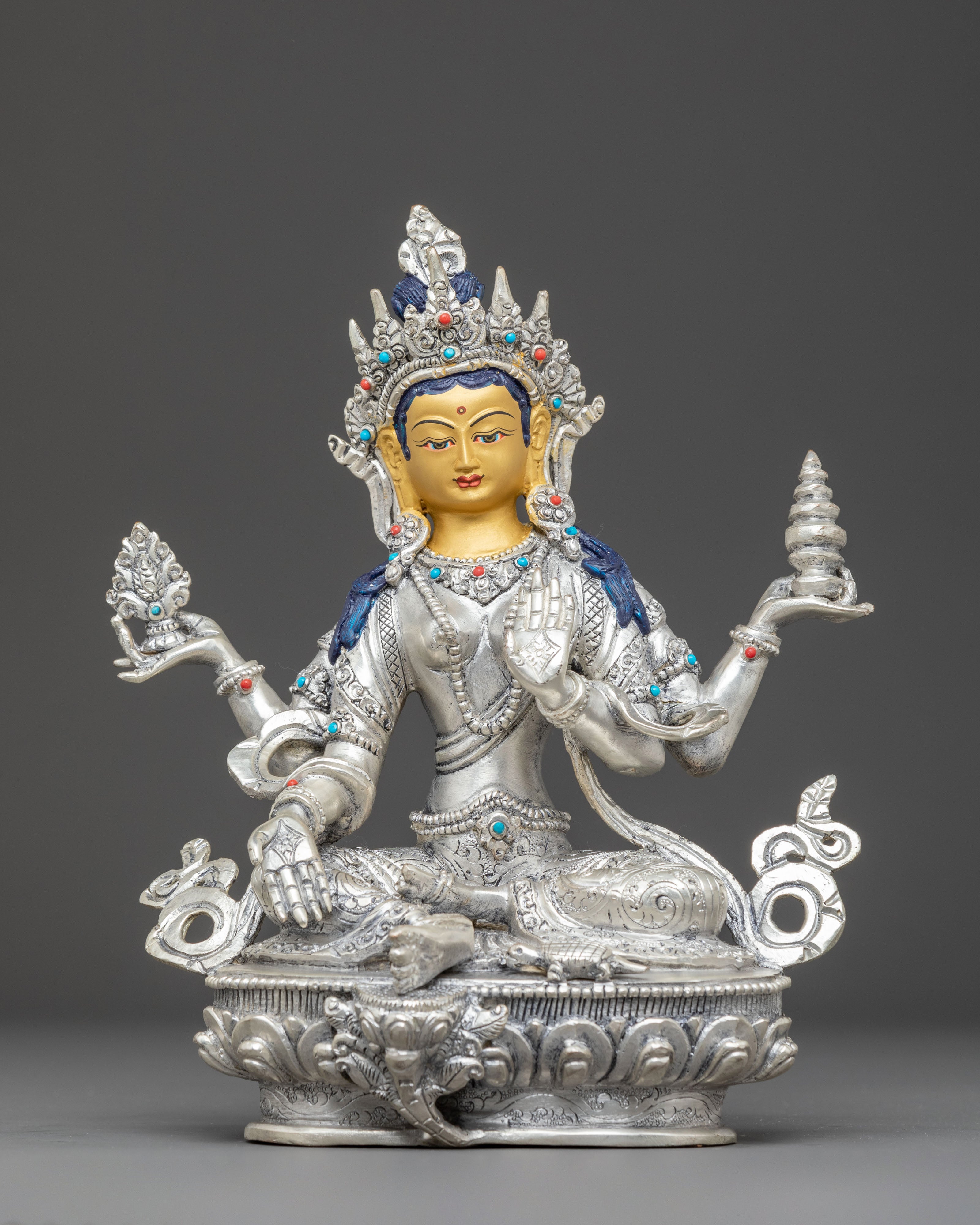 Handmade Laxmi Statue: The Goddess of Wealth and Prosperity