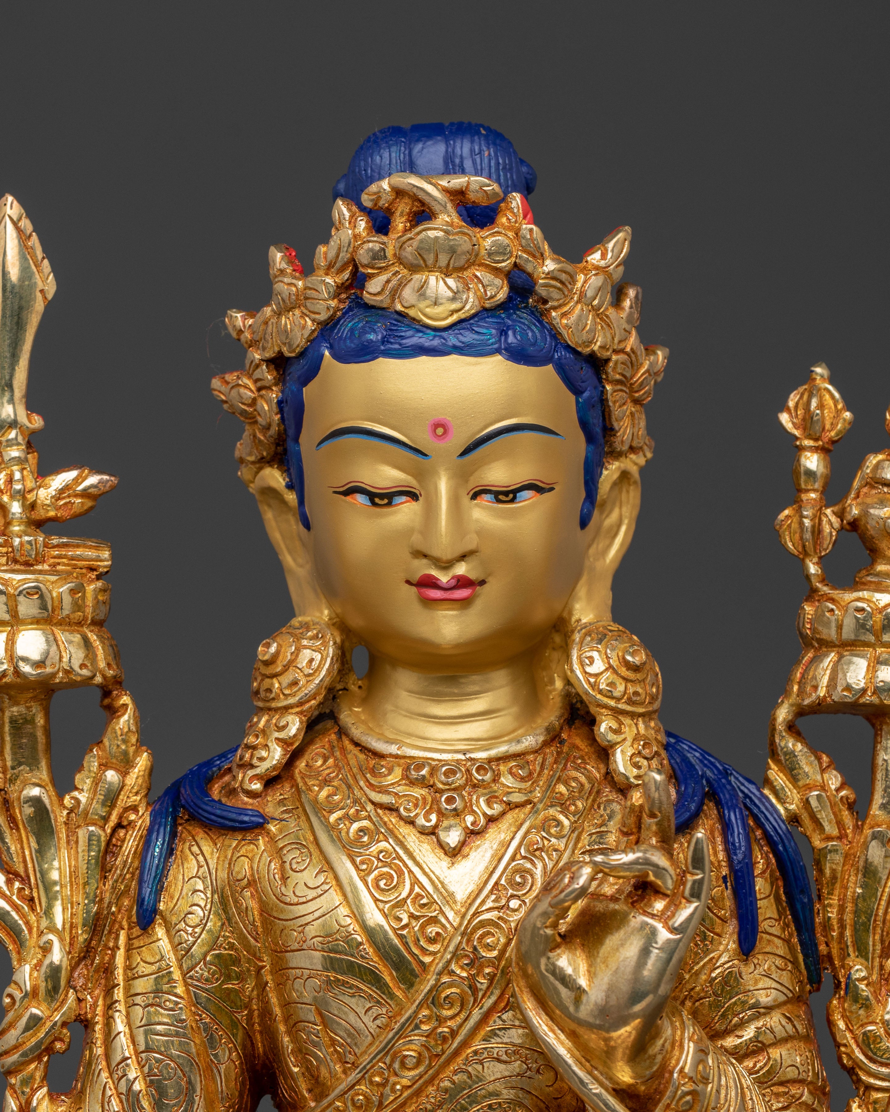 Yuthok Nyingthig Statue | Meditation Altar Decor