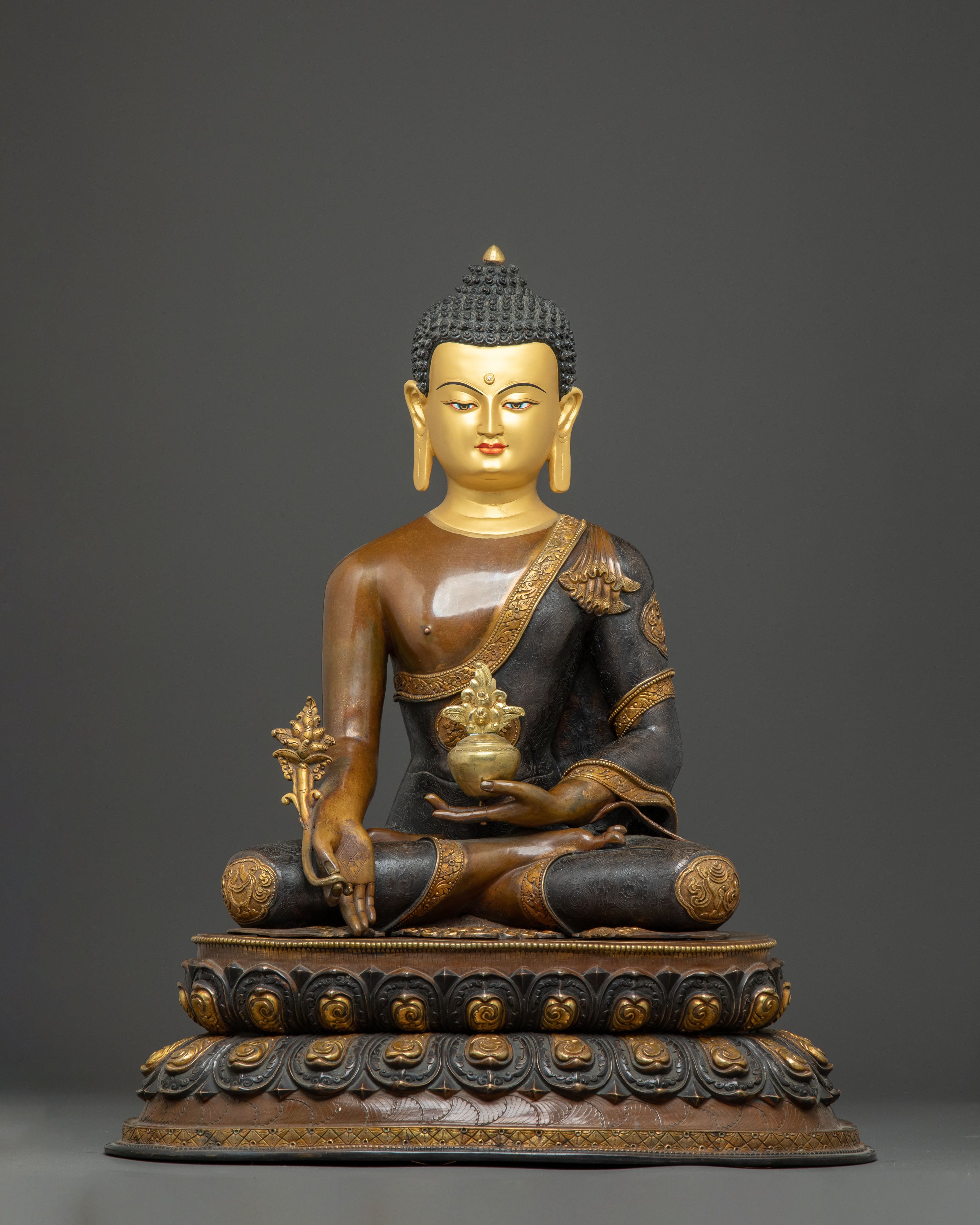Medicine Buddha Statue: Buddha of Healing Power