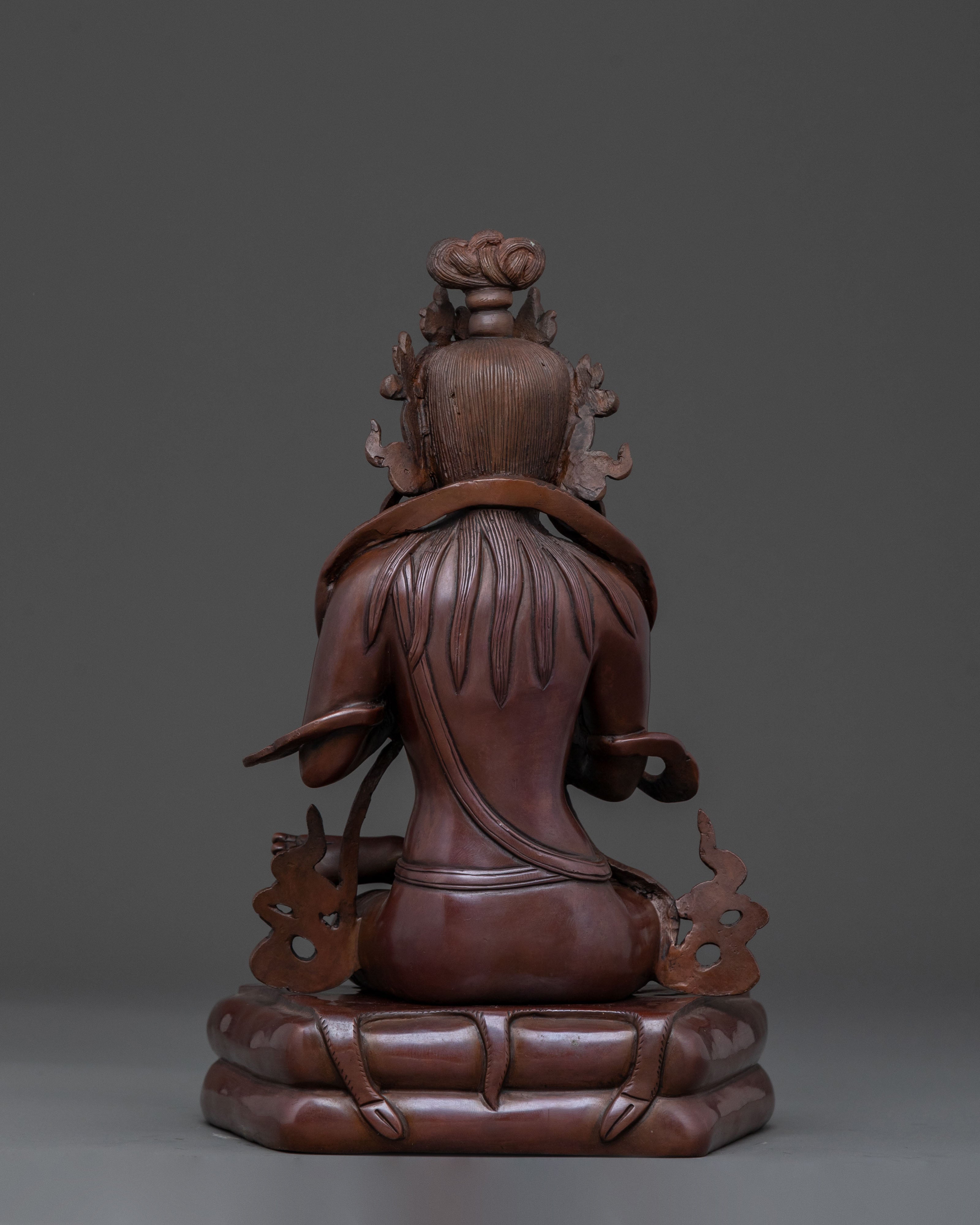 Handcrafted Naropa and Tilopa Statue Set | Sacred Lineage Masters Art