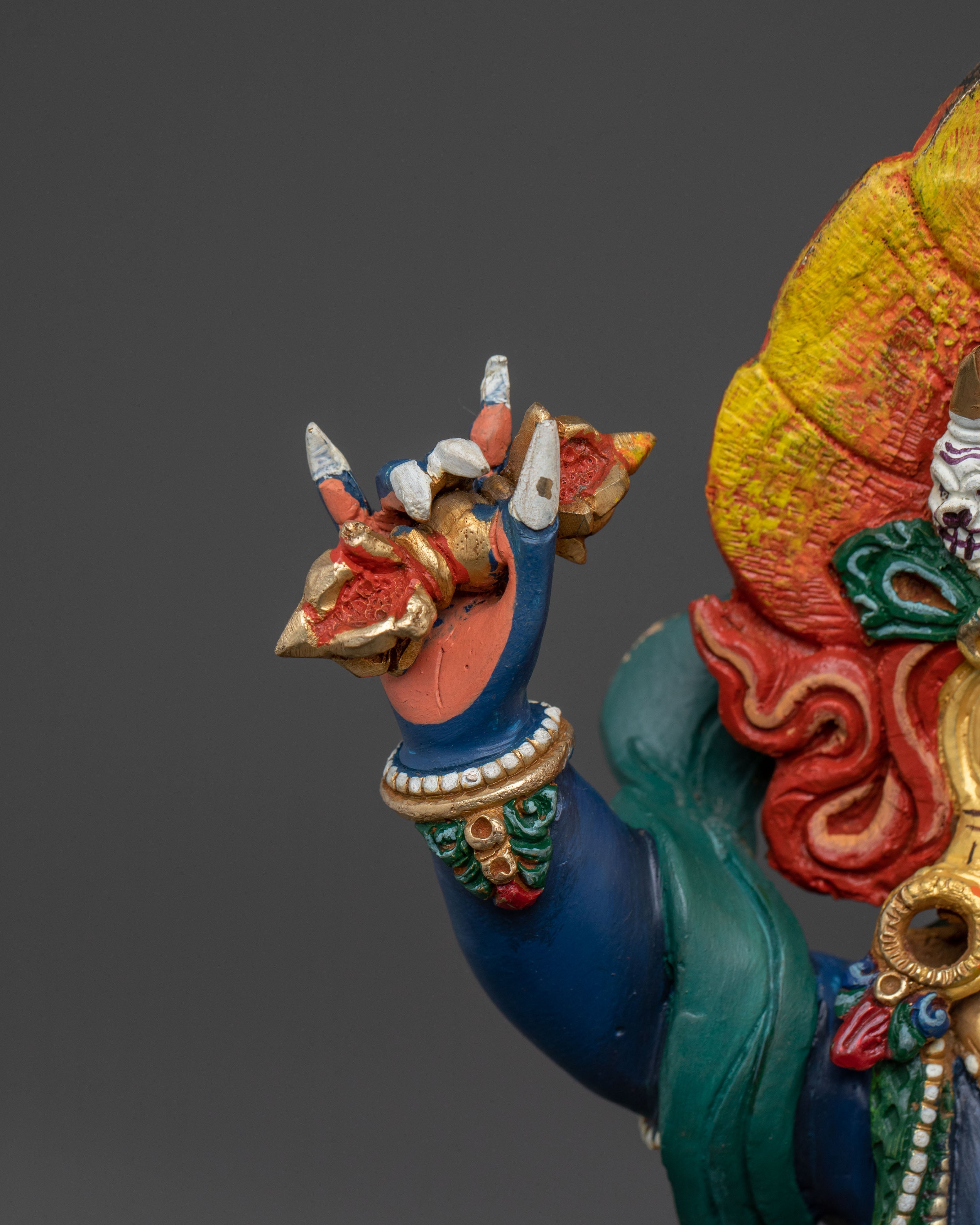 Vajrapani Sacred Statue | Tibetan Buddhist Protector
