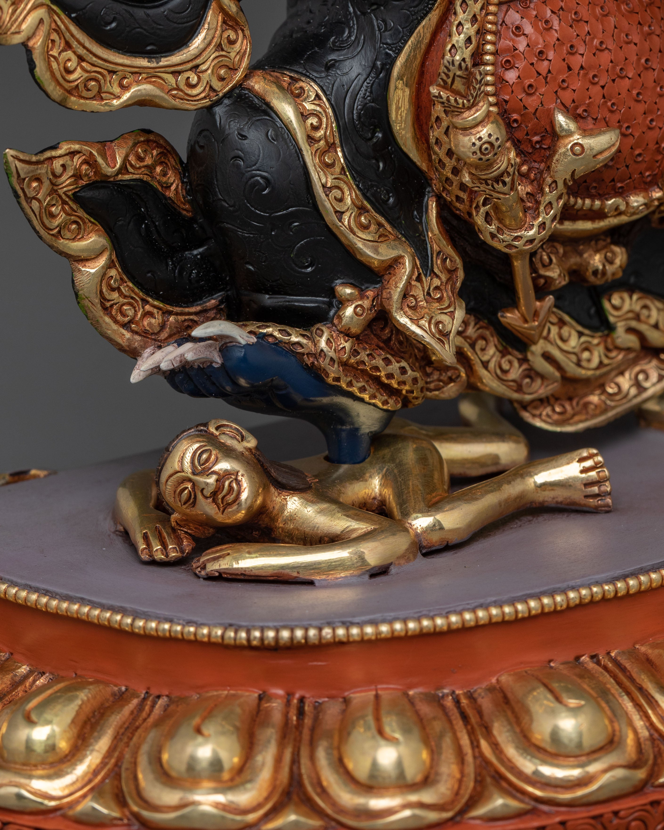 Mahakala Bernakchen Sacred Figurine | Altar Decor