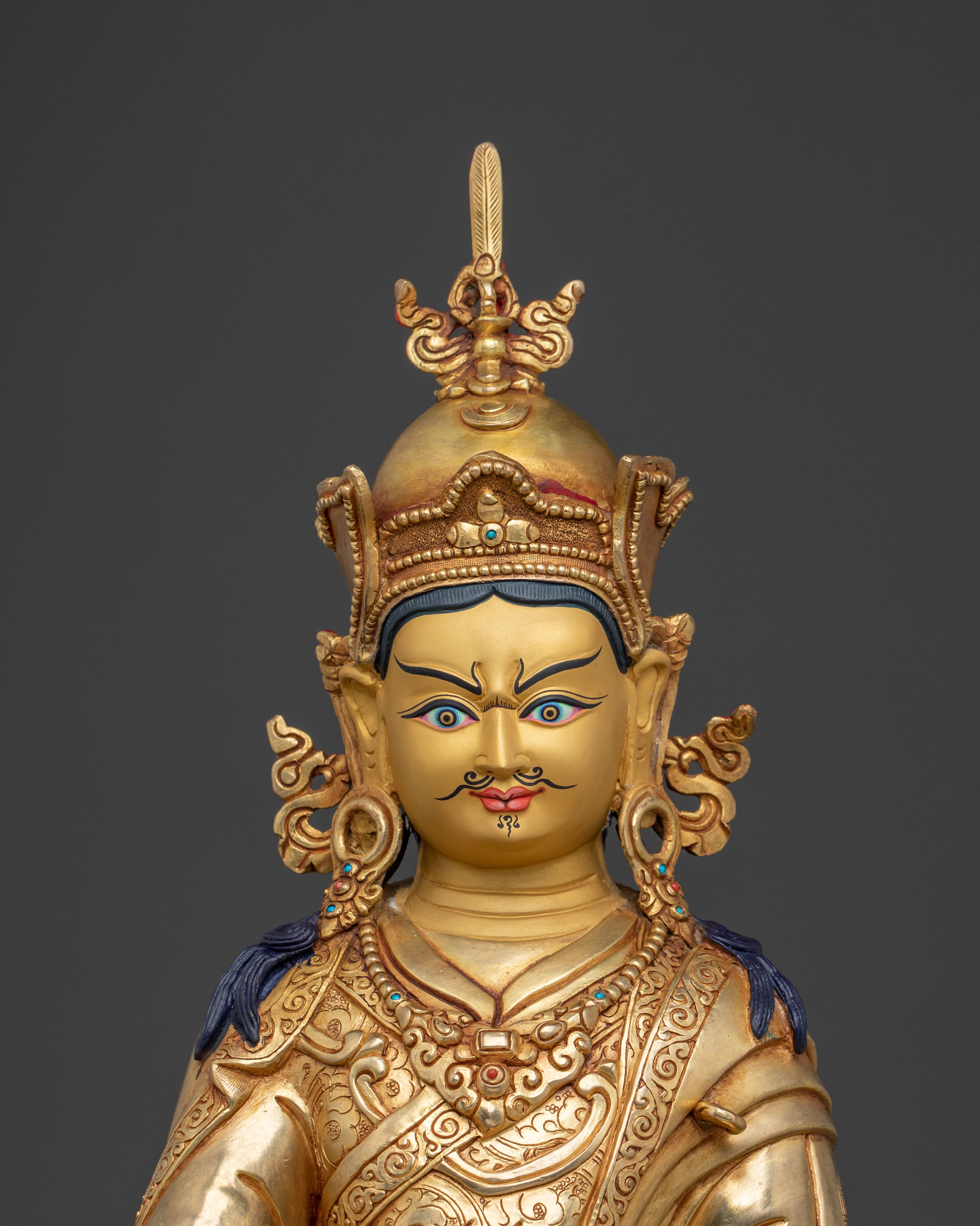 Guru Rinpoche Statue | Handcrafted Buddhist Master