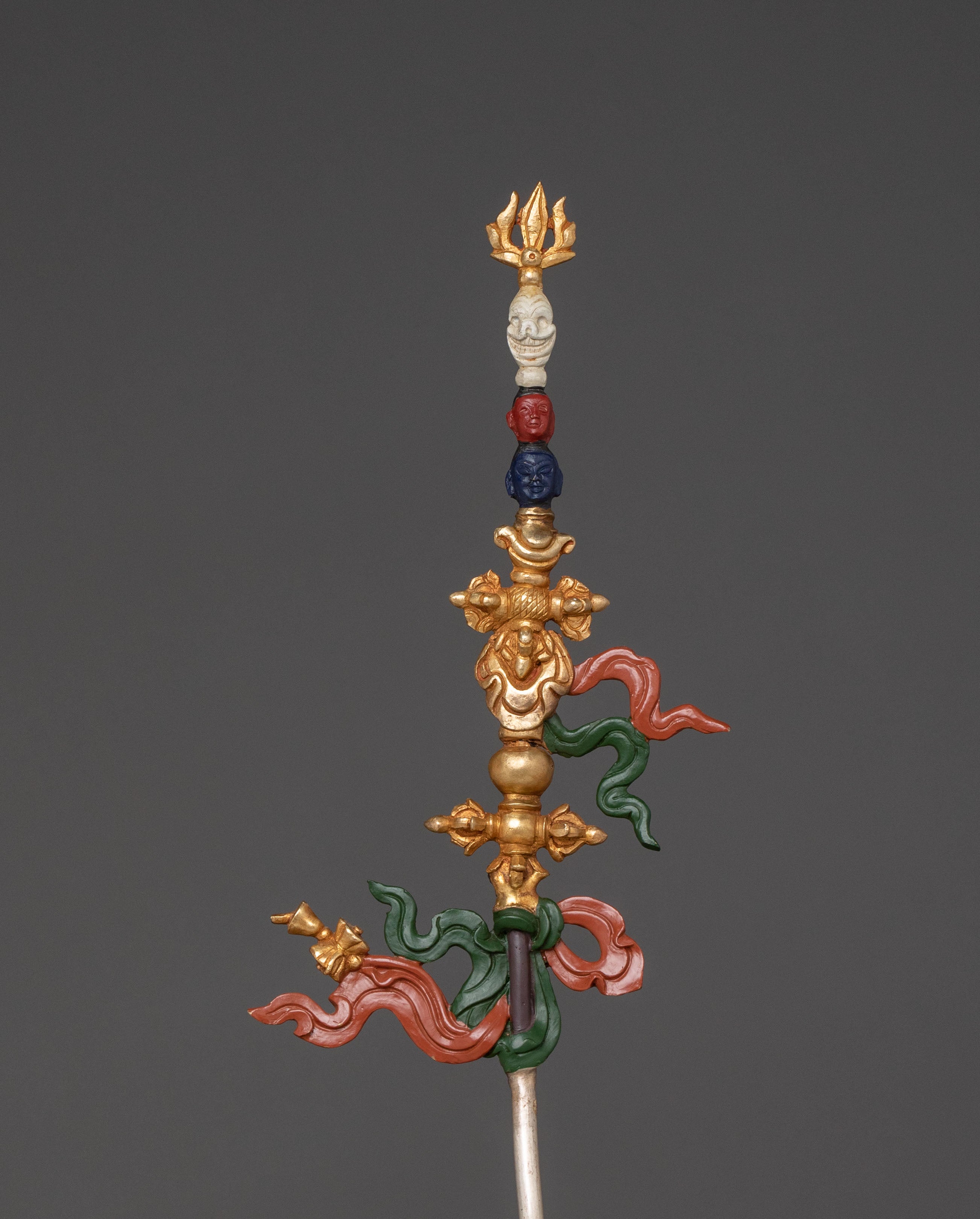 Handcrafted Wrathful Vajrayogini Statue | Tibetan Buddhist Dakini Sculpture
