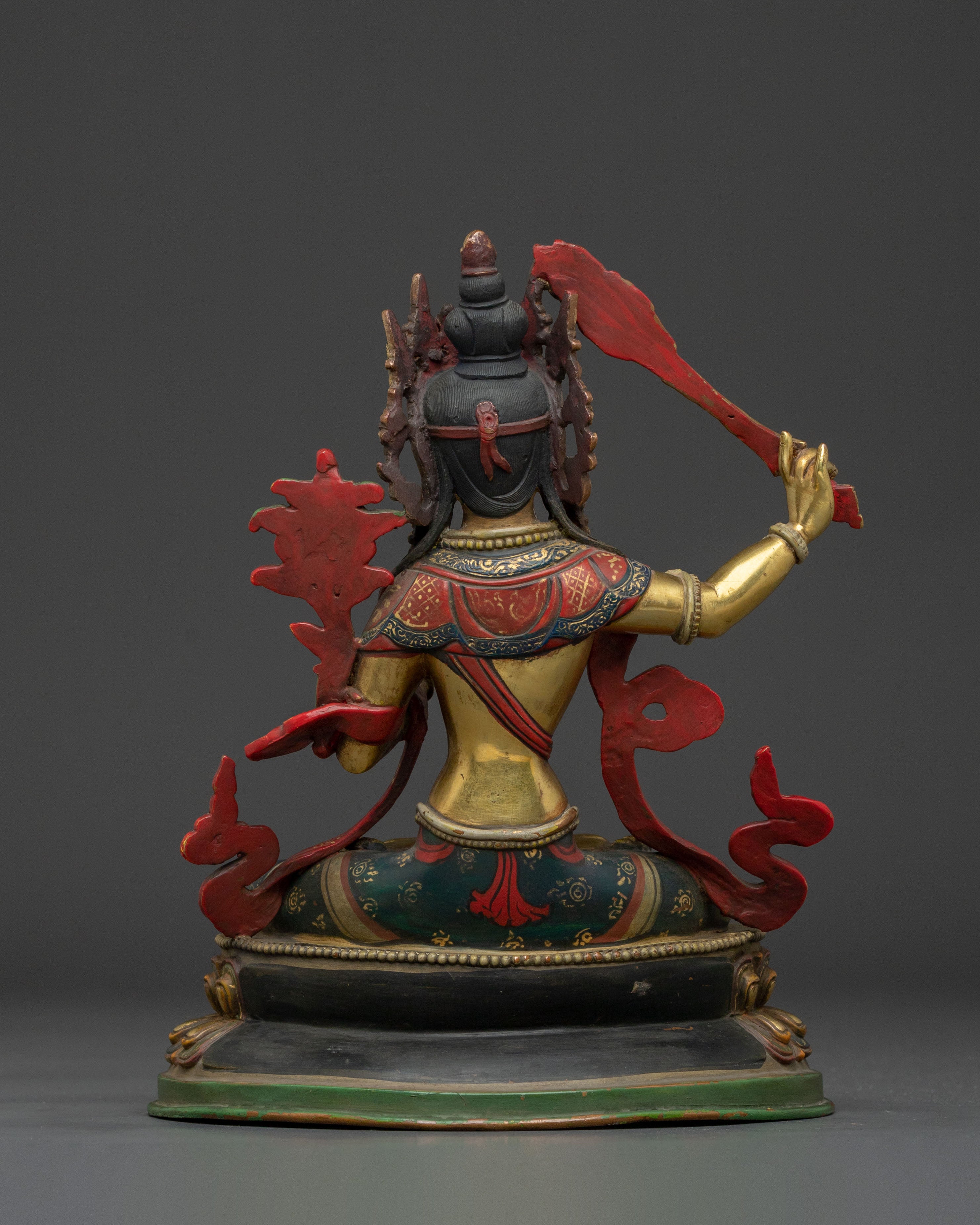 Handmade Manjushri Statue | Wisdom Deity