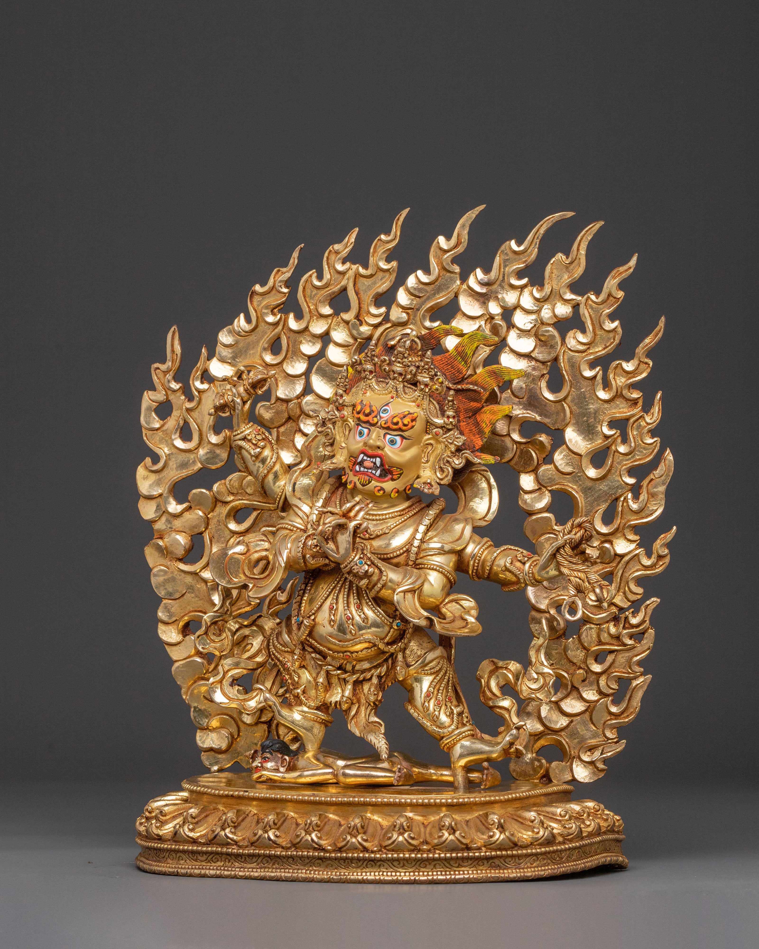 Divine Butadamara Guardian Statue | Sacred Tibetan Buddhist Statue