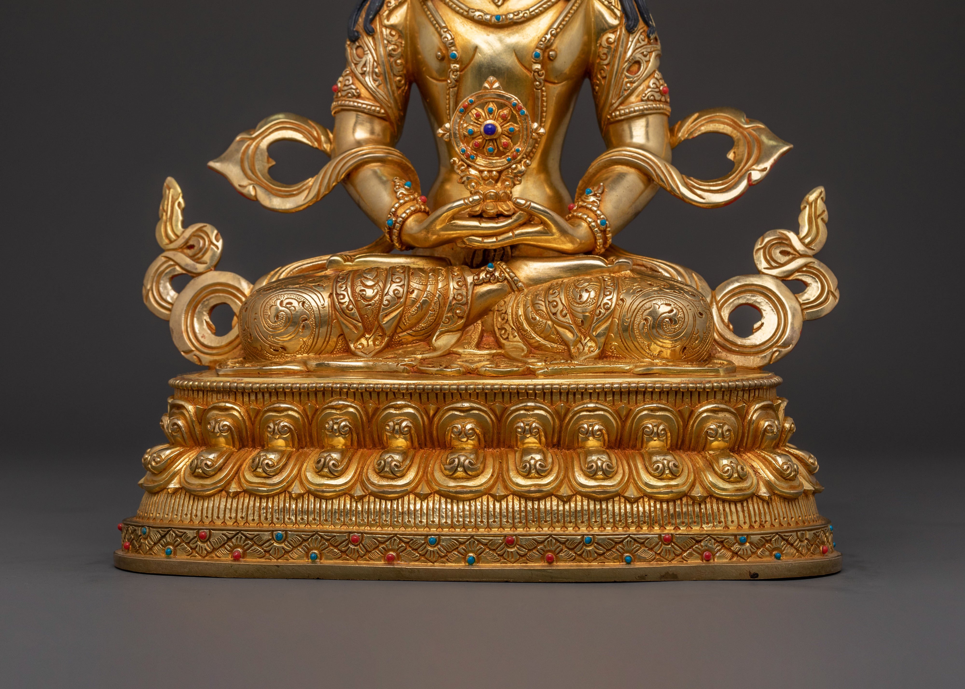 Cosmic Buddha Vairocana Sacred Statue for Altar