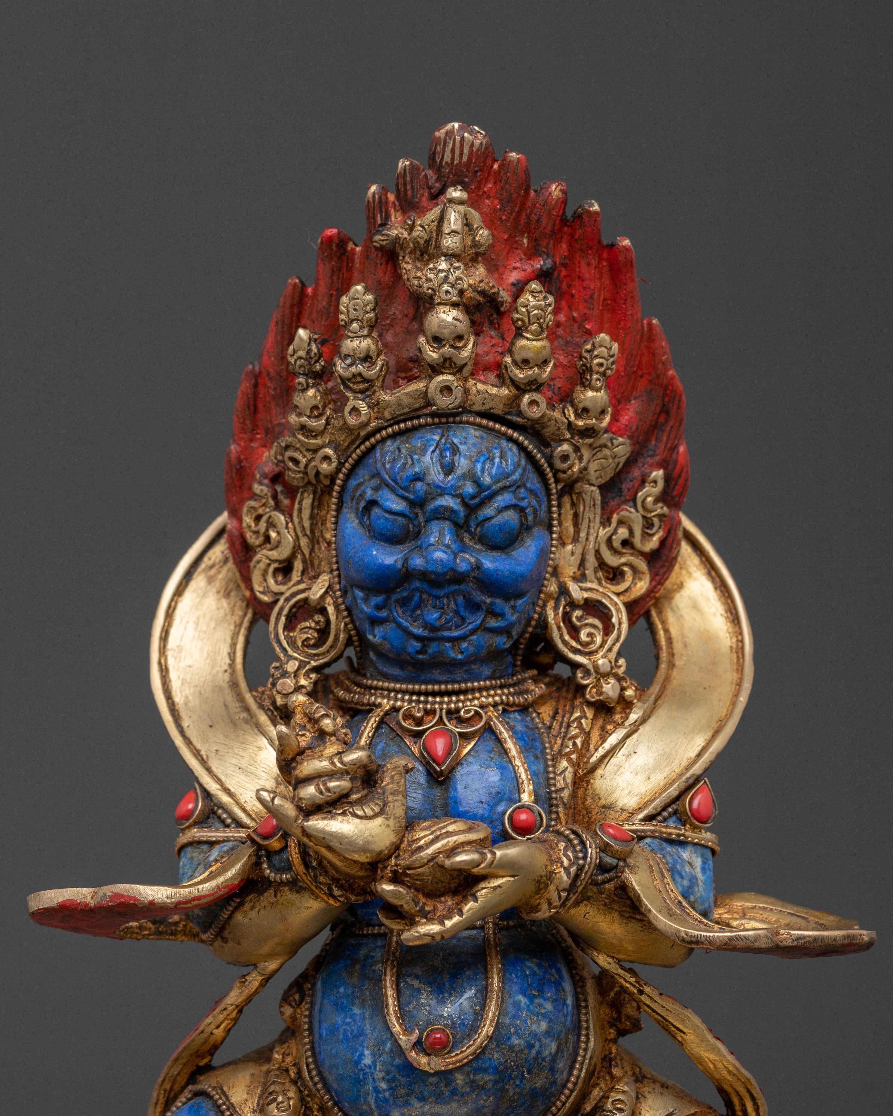 Shakya Mahakala Sacred Statue | Protector Figure