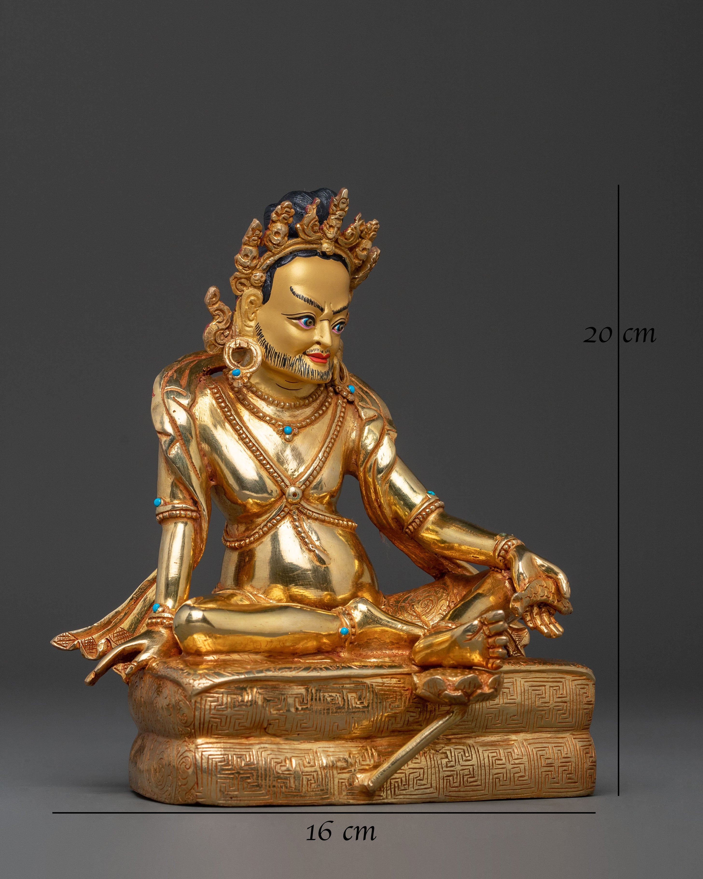 Tilopa Sacred Statue: Handcrafted in Nepal