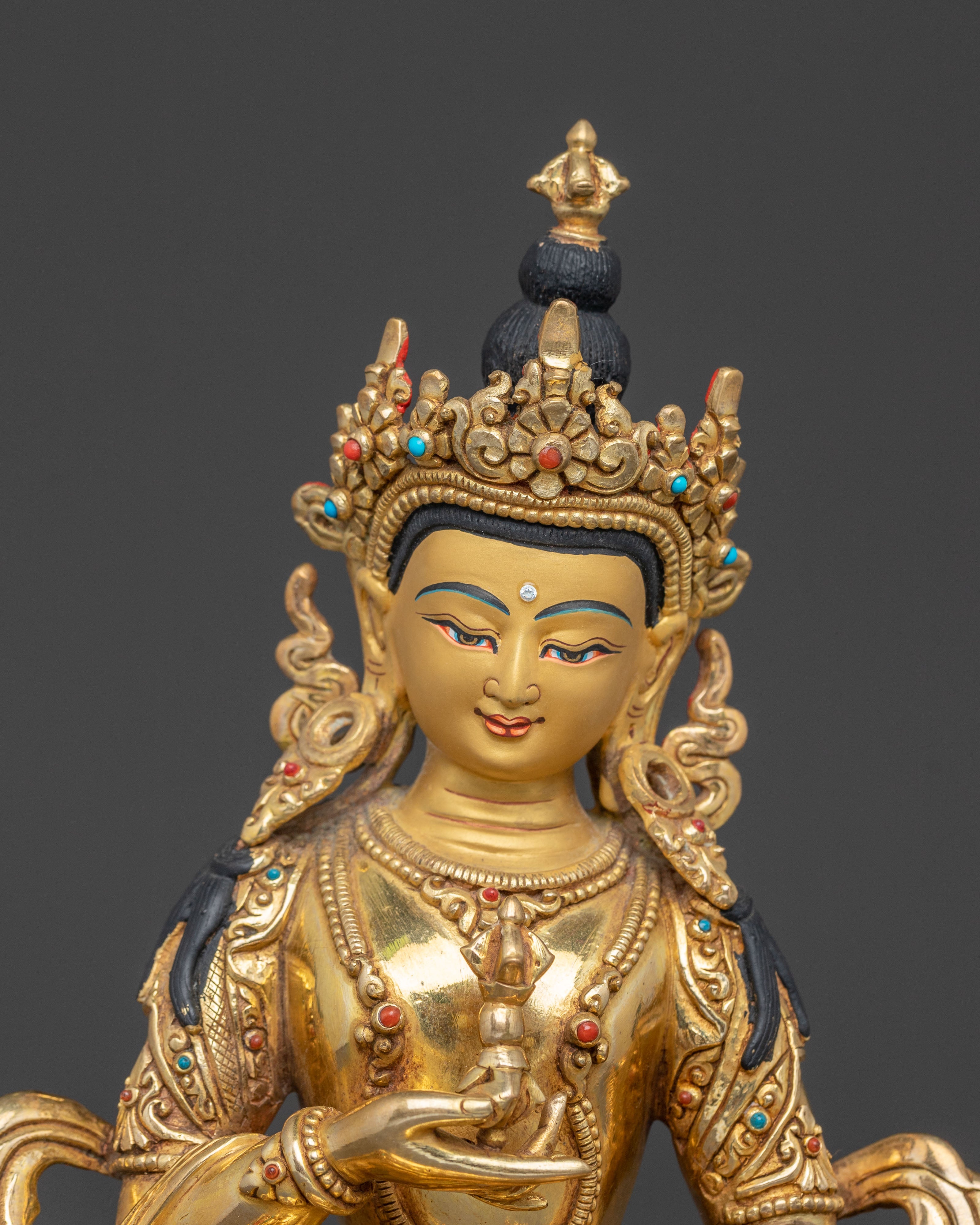 Purification Symbol Vajrasattva Copper Statue | Dorje Sempa, Buddhist Purifier