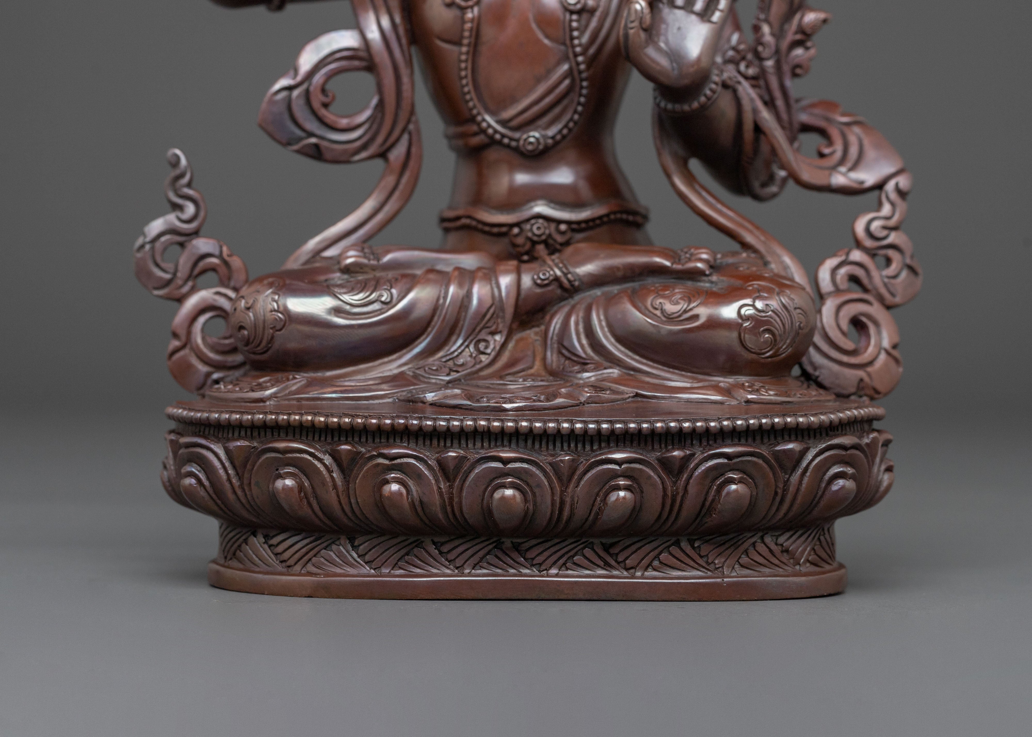 Sacred Manjushri Statue | Symbol of Wisdom