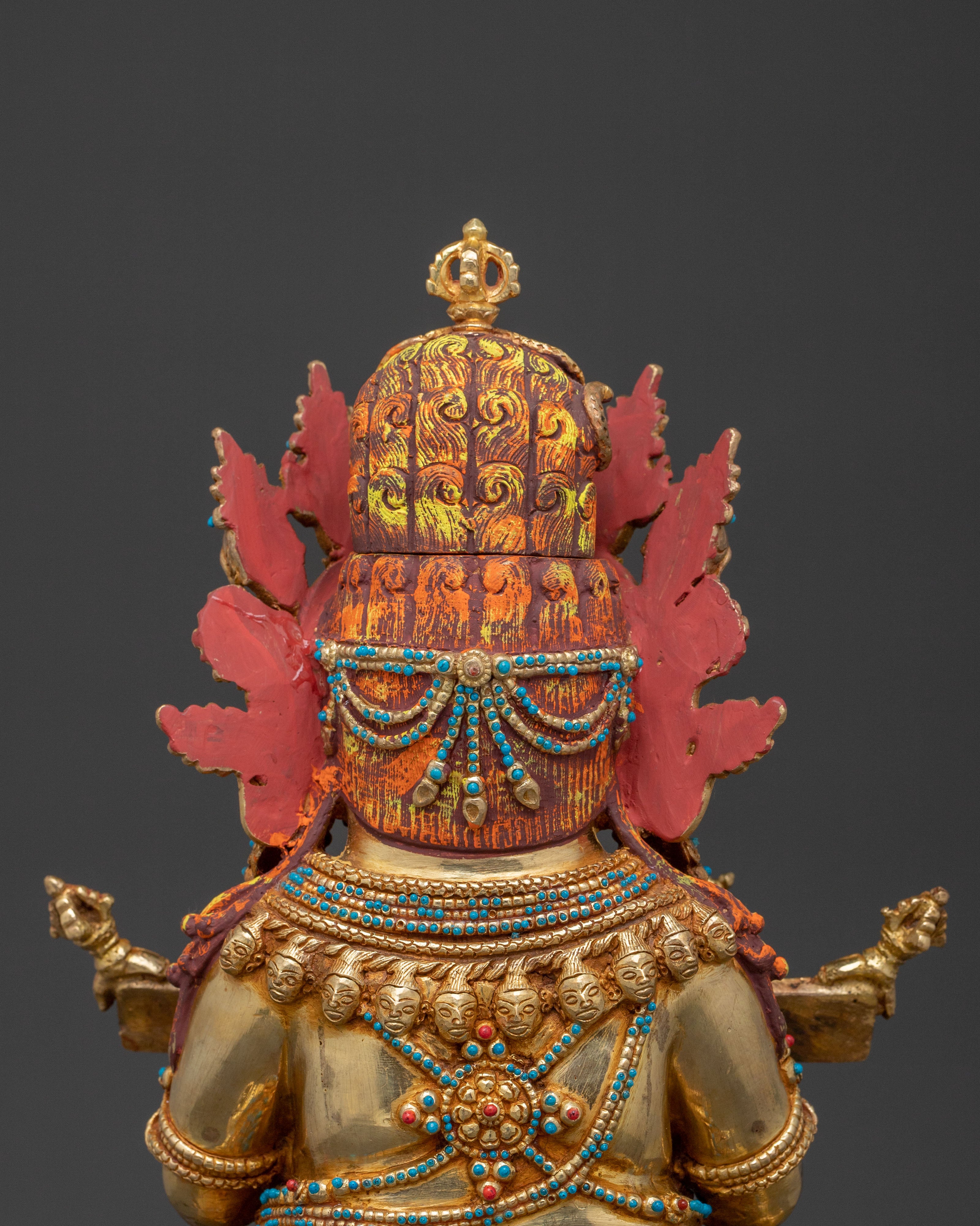 Shakya Mahakala Traditional Figurine | Tibetan Dharma Protector Deity