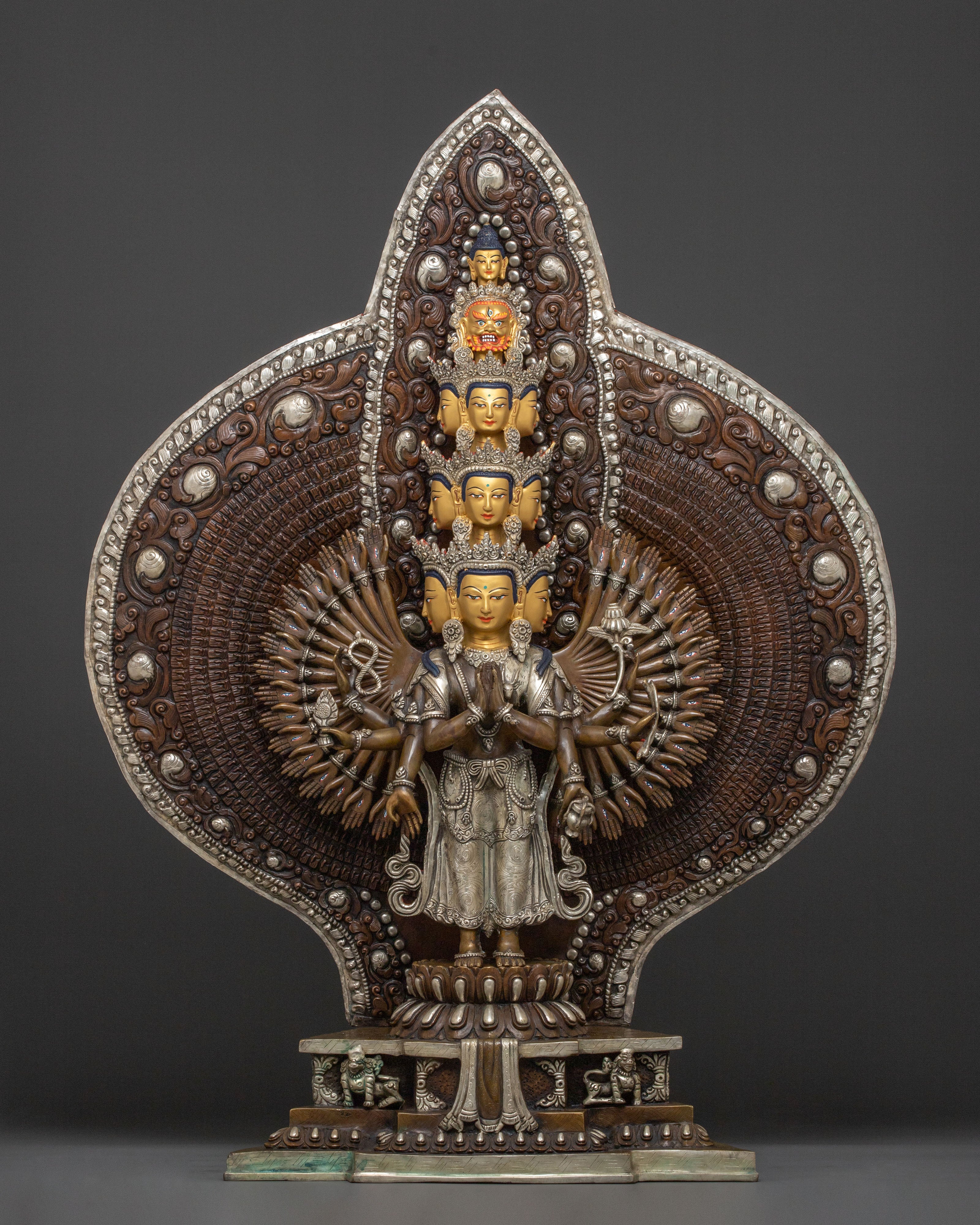 1000 Armed Chenrezig Statue