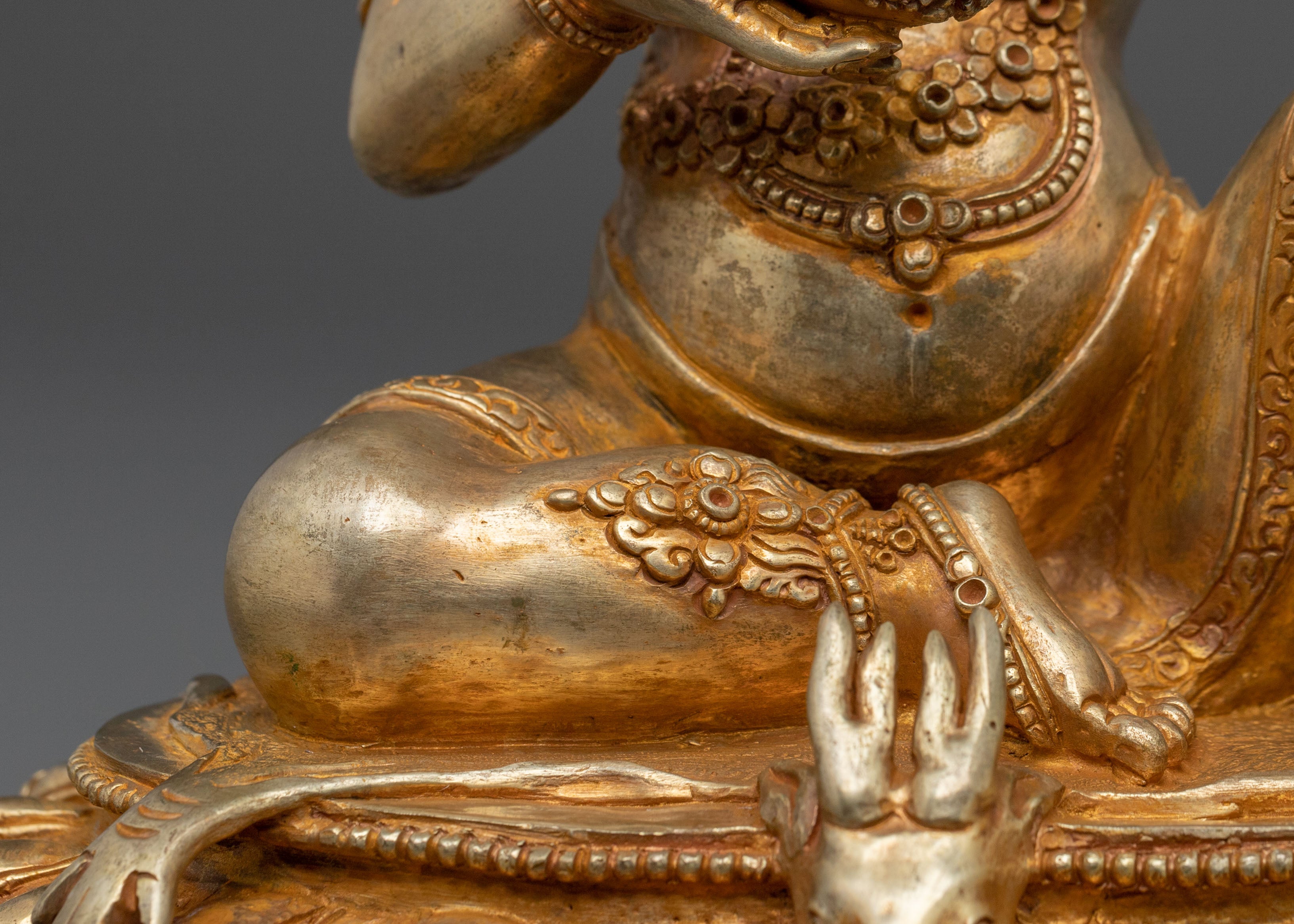 Virupa Lineage Master Statue | Buddhist Altar Sculpture