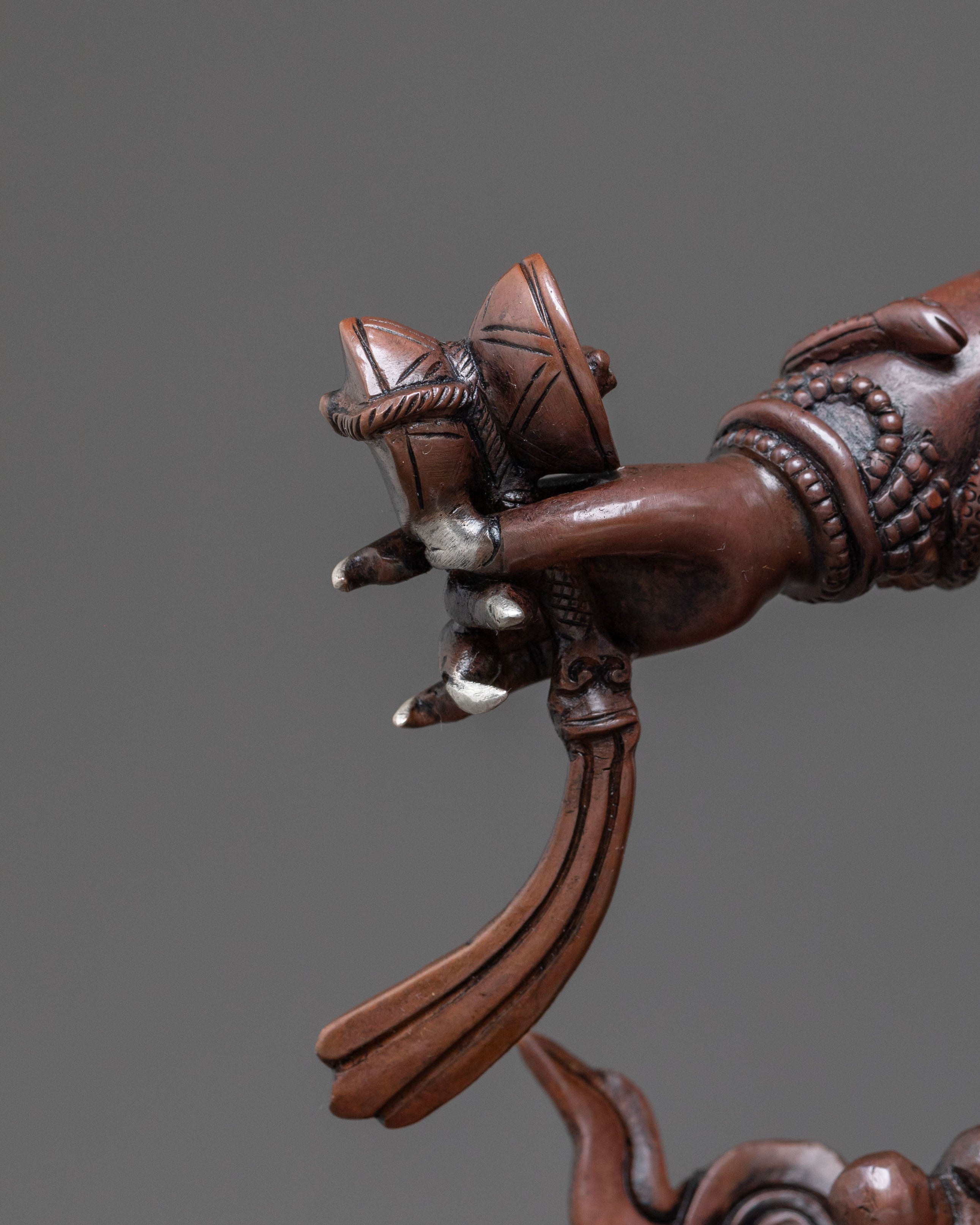 Handcrafted Six-Armed Mahakala Statue – Potent Protector Art