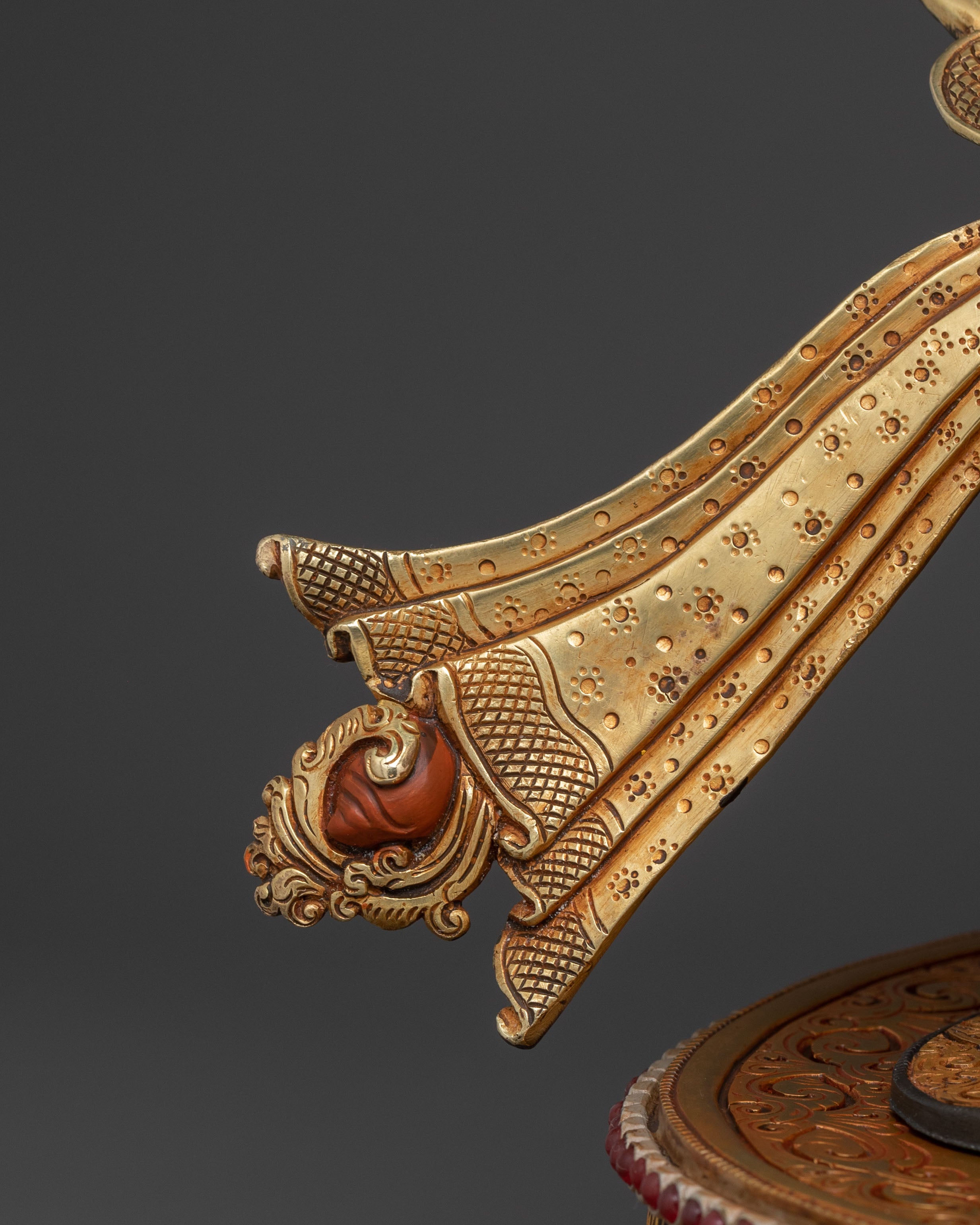 Dzambhala Spiritual Sculpture | Prosperity Figure