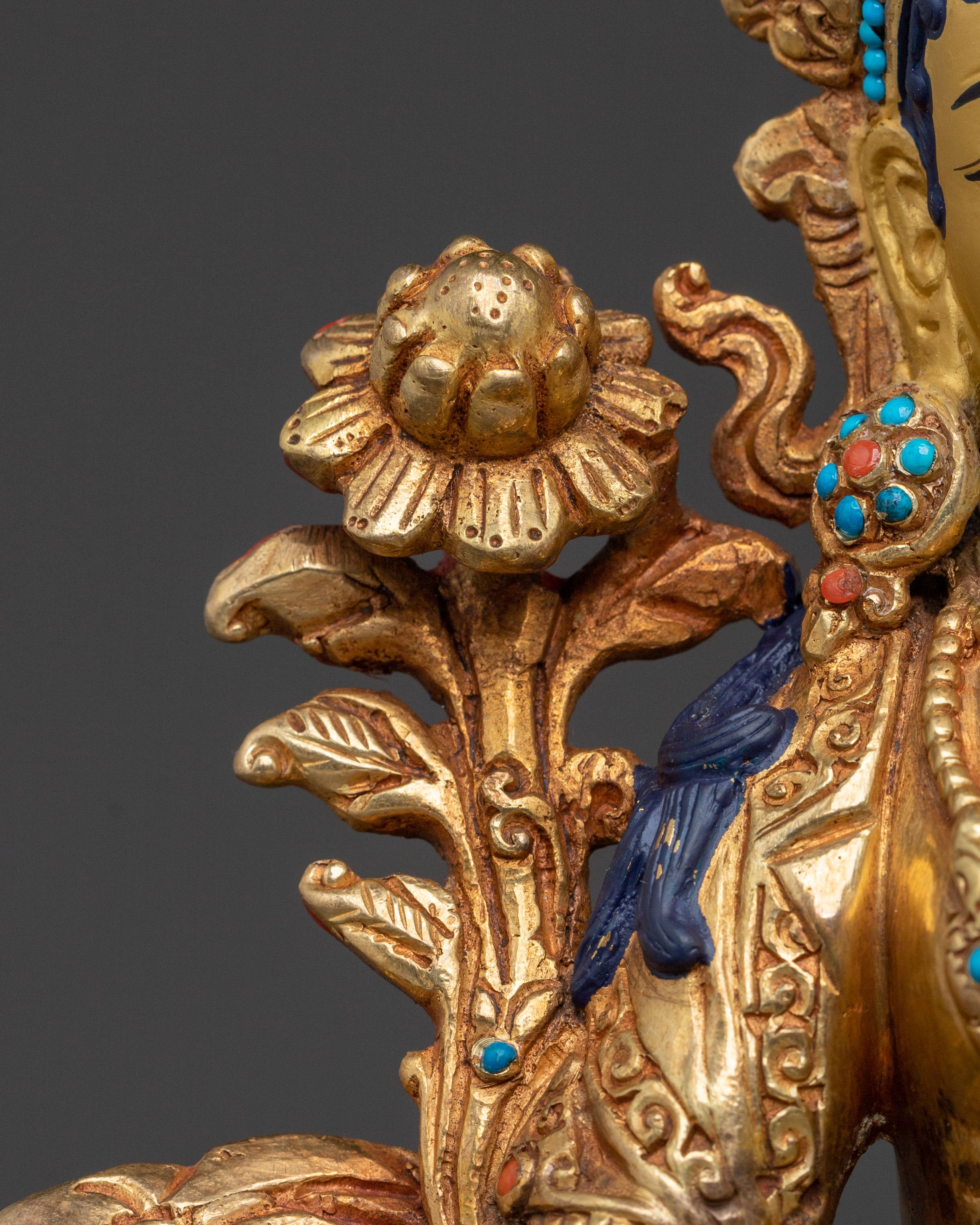 Green Tara Statue: Handcrafted Icon for Sacred Practice
