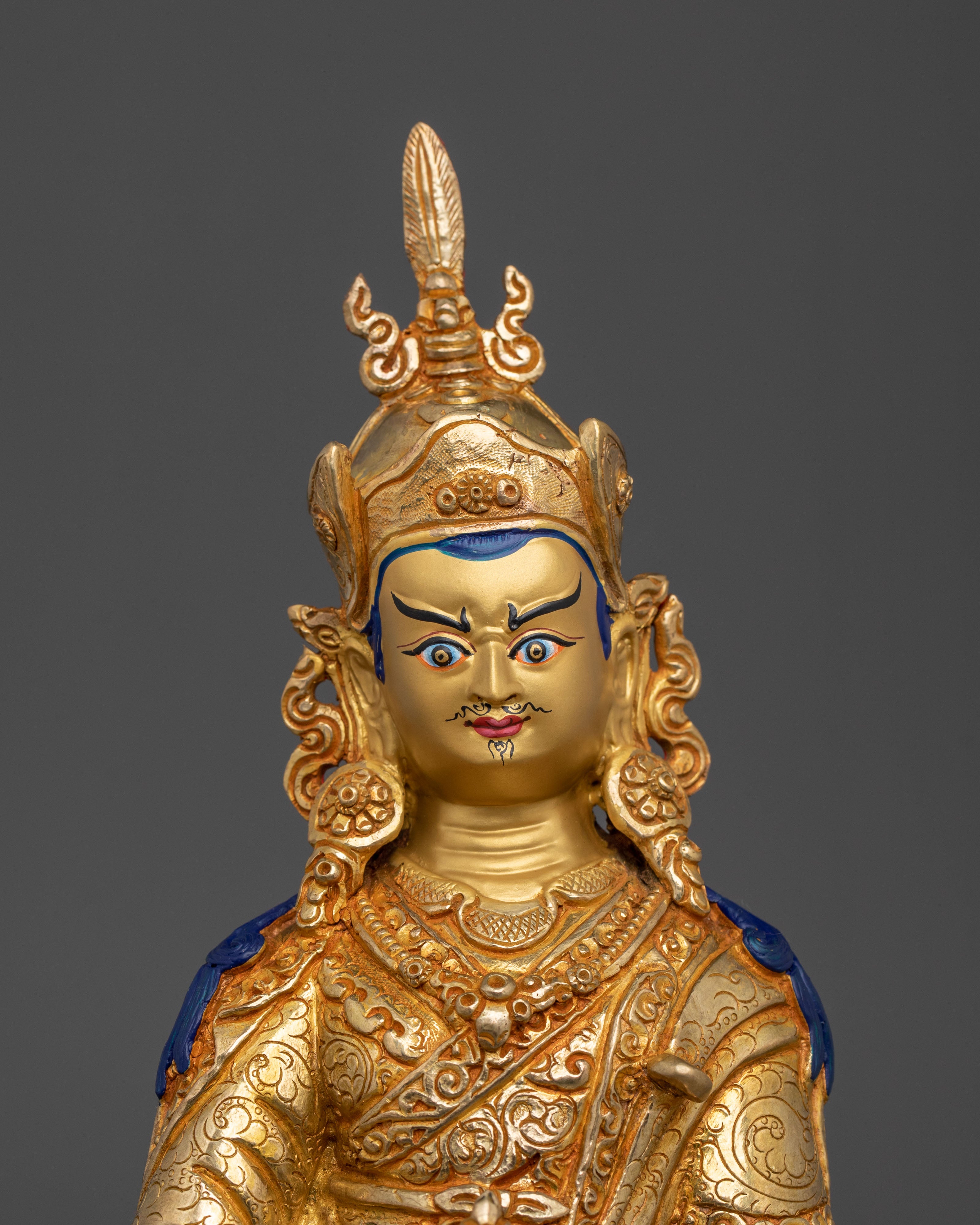 Vajra Guru Padmasambhava Statue | Lotus Born Master of Vajrayana Buddhism