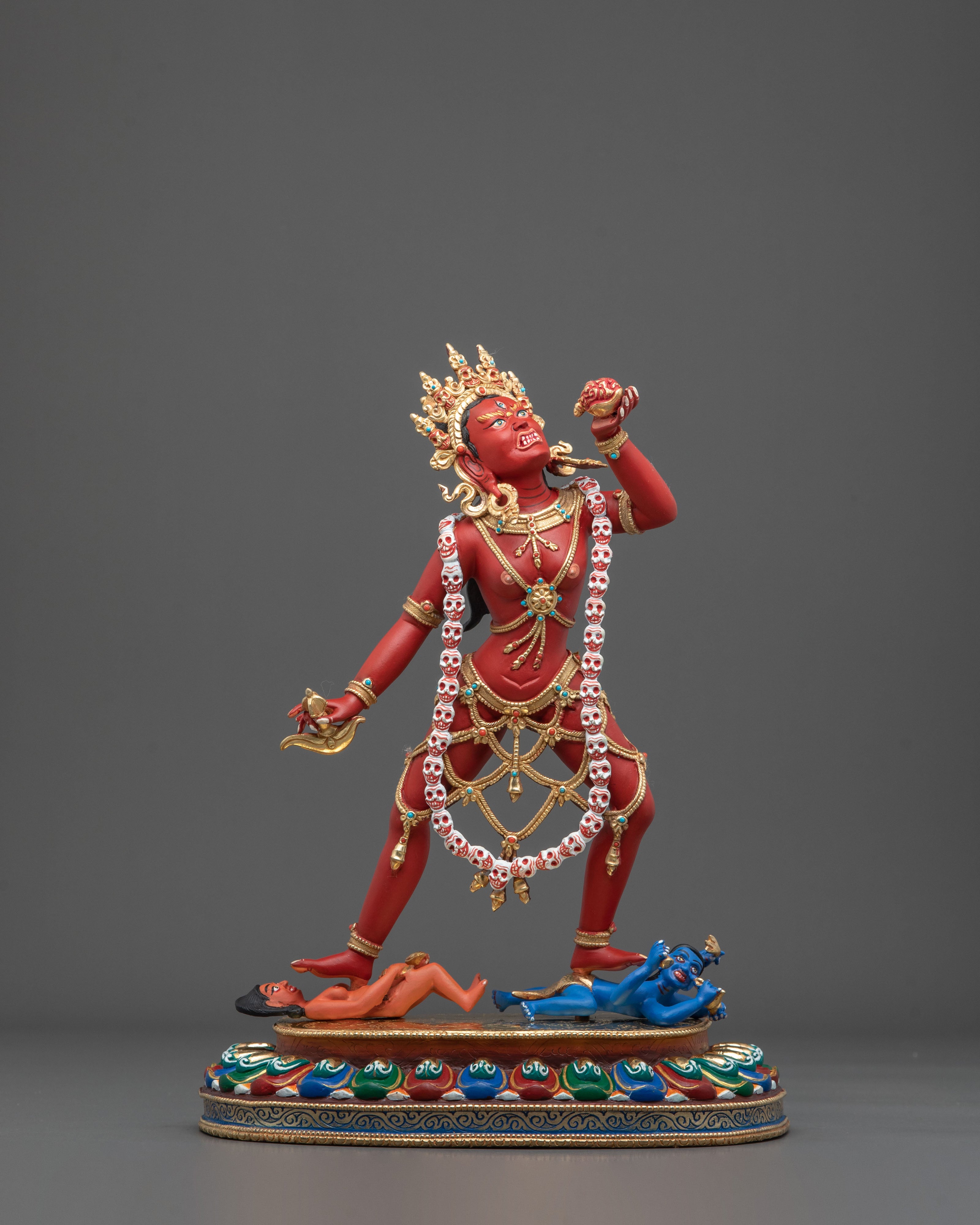 Tibetan Dakini Vajrayogini Spiritual Figurine | Sacred Protector of Vajrayana Buddhism