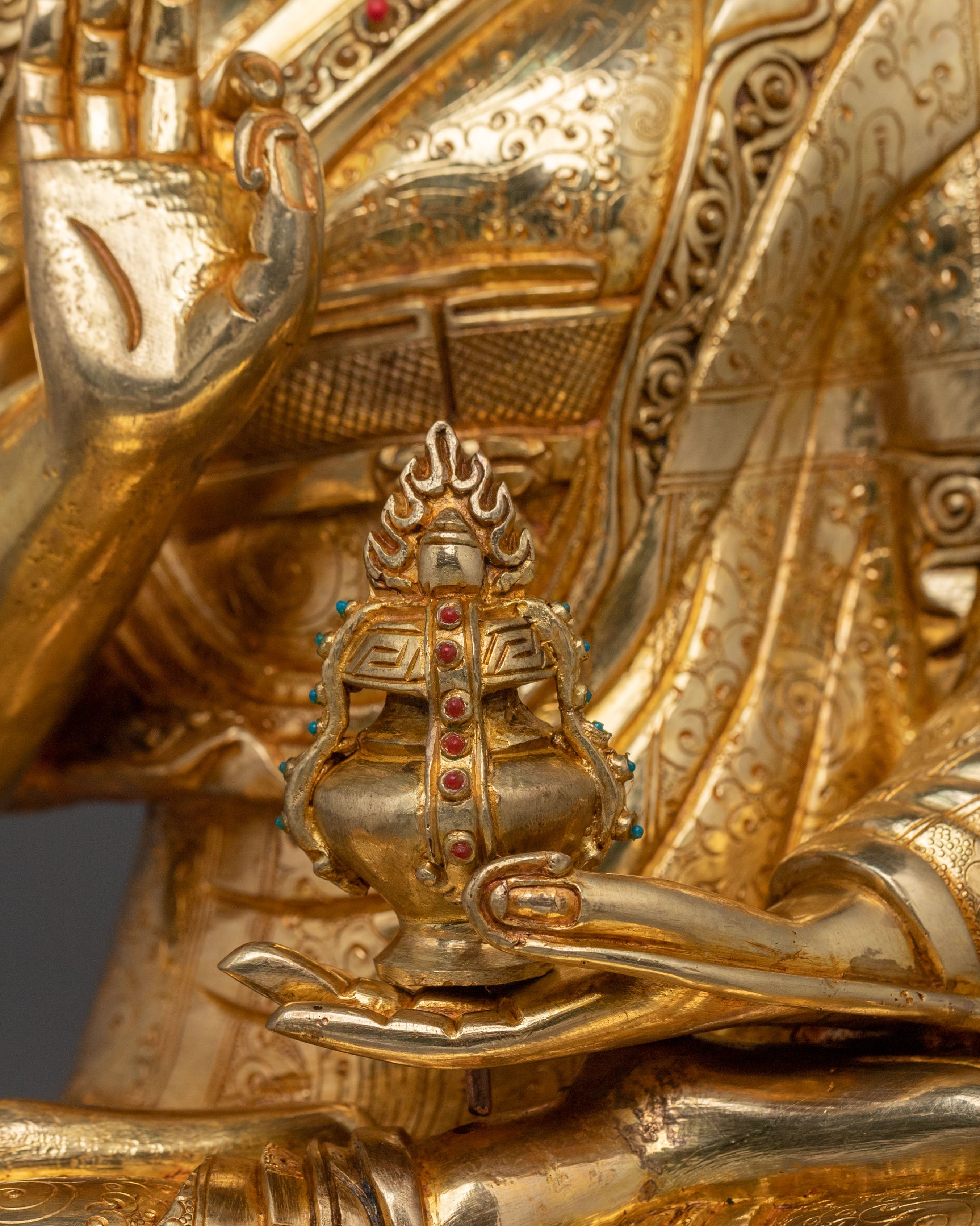 Tsongkhapa Sacred Statue | Tibetan Buddhist Master