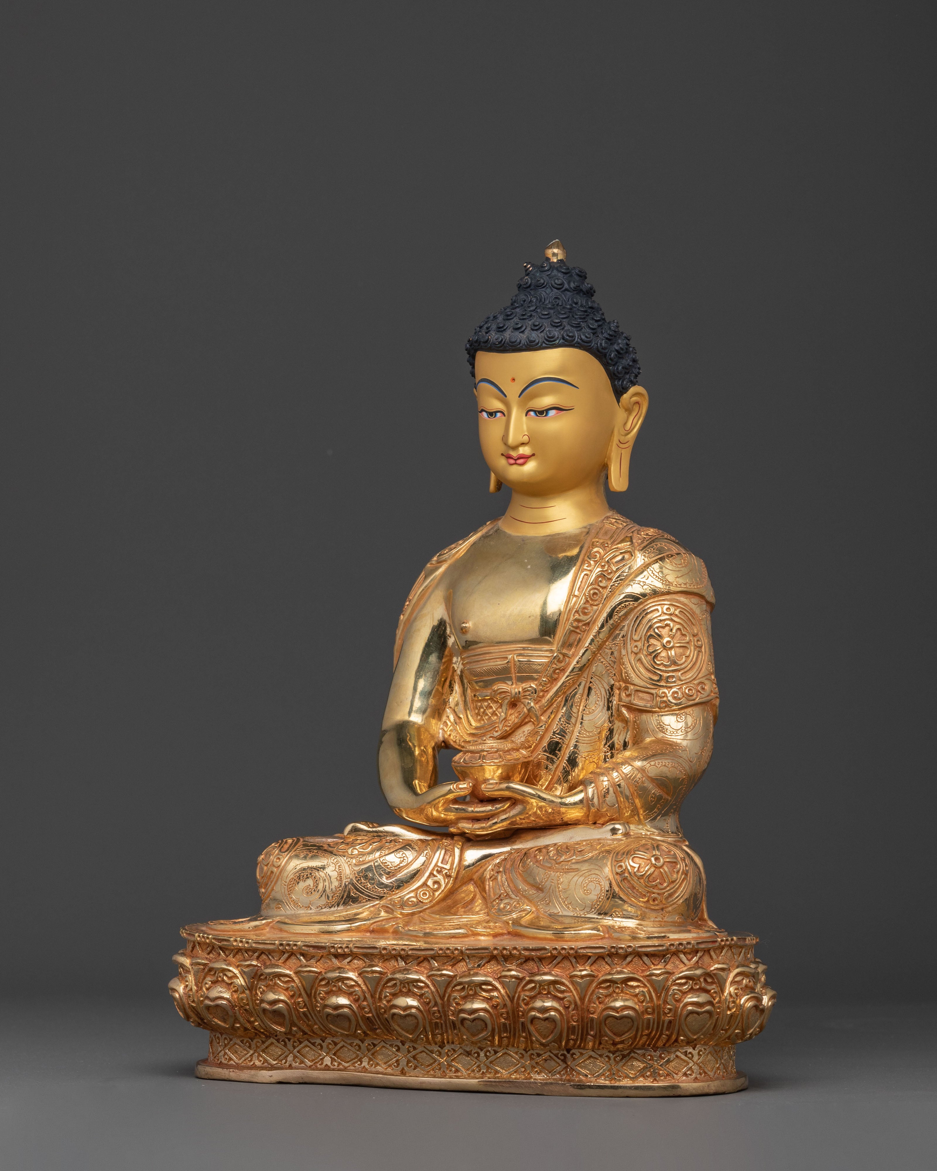 Amitabha Golden Statue | Infinite Compassion