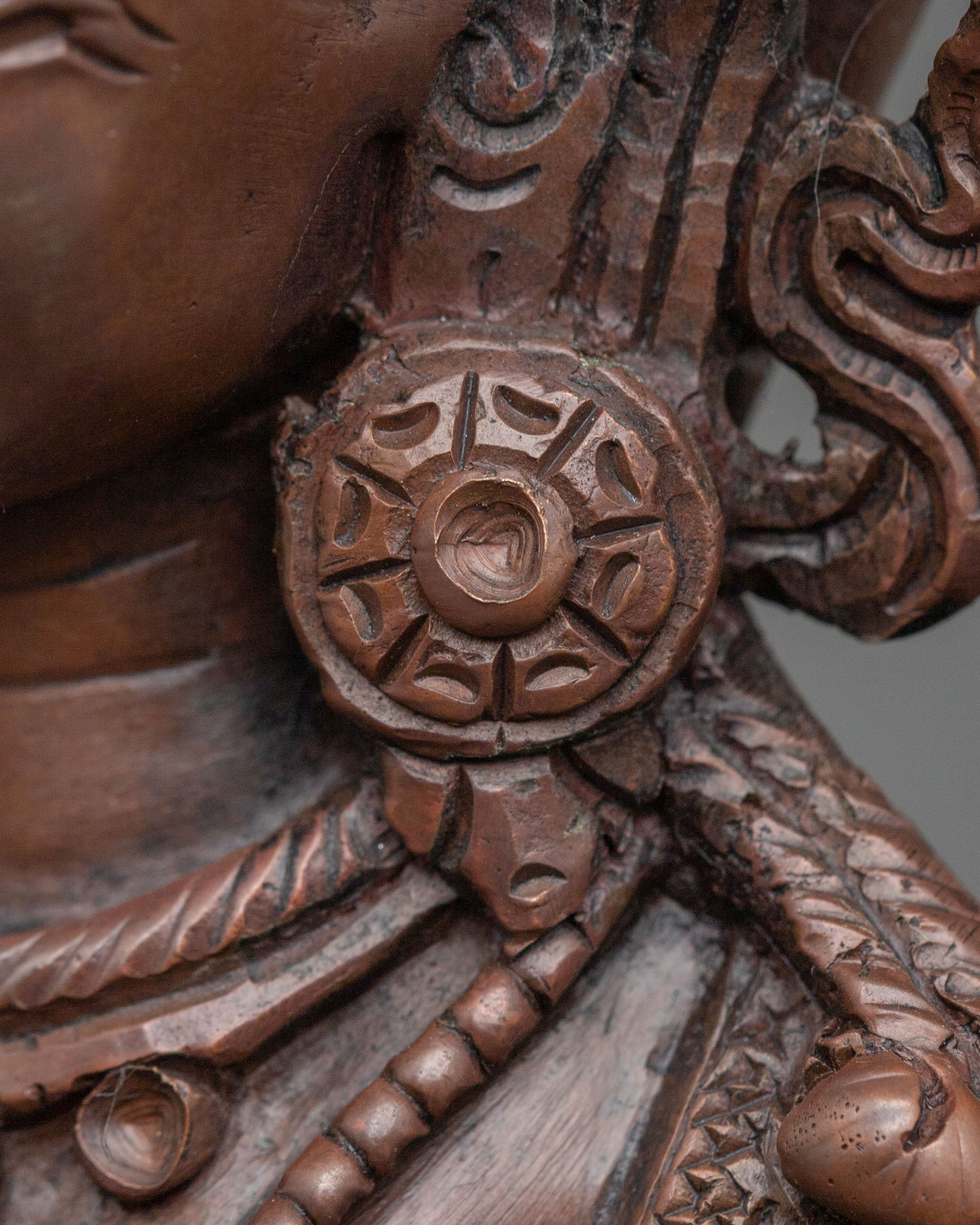 Handmade Nagkanya Sculpture: Serpent Goddess of Protection and Wisdom