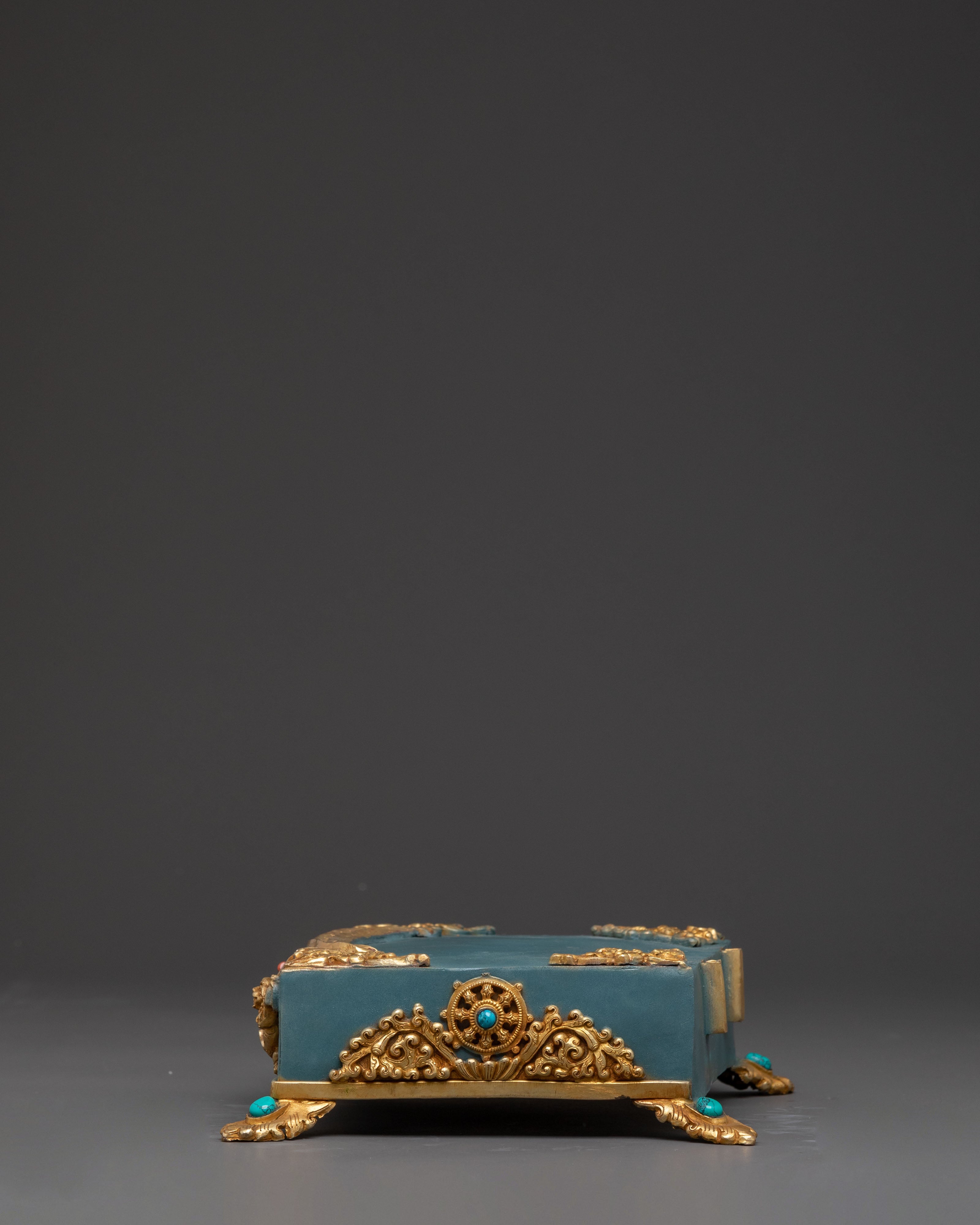 Throne: Handcrafted Copper Shrine Base