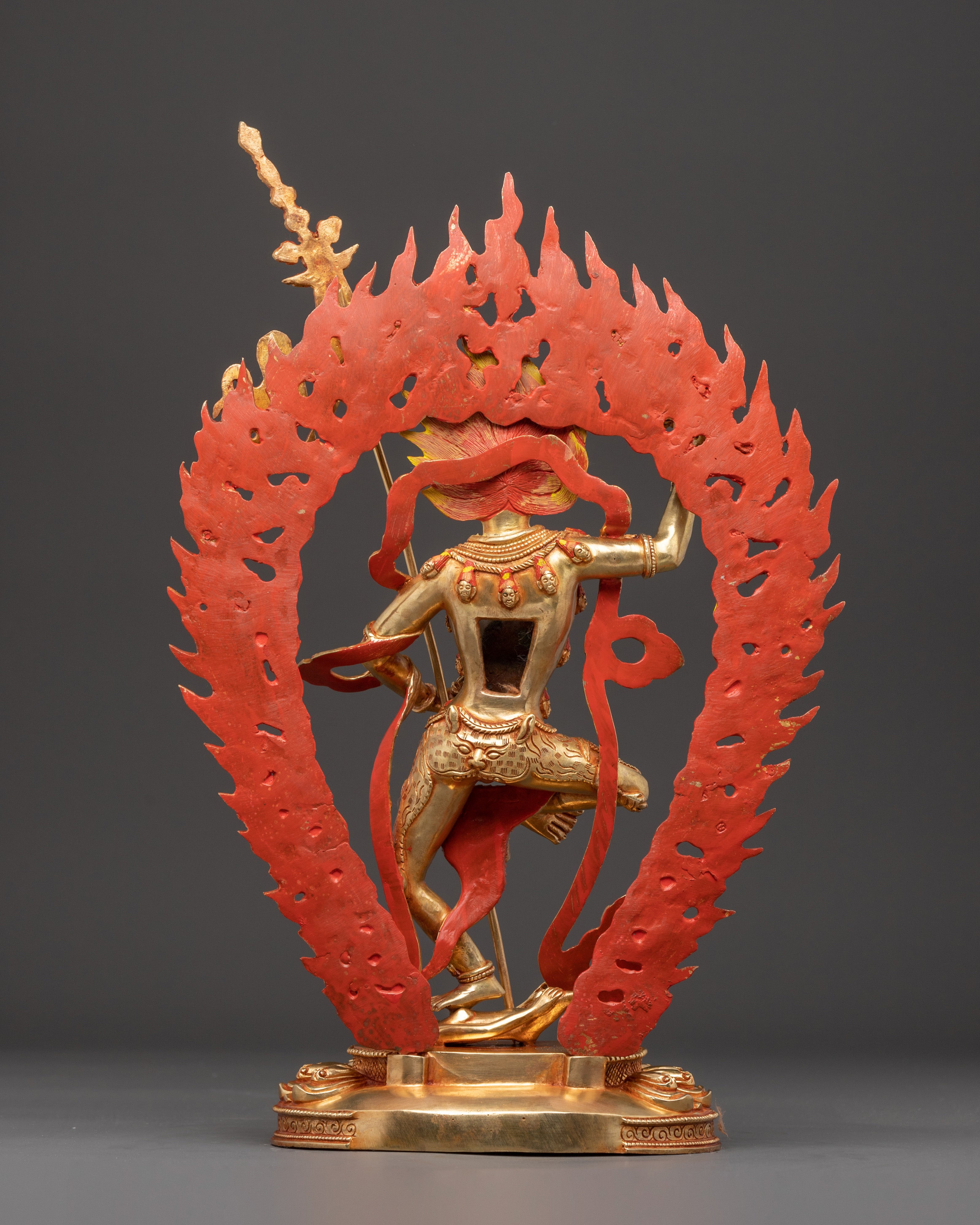 Sculpture of Lion-Faced Dakini Simhamukha | Fierce Tantric Goddess