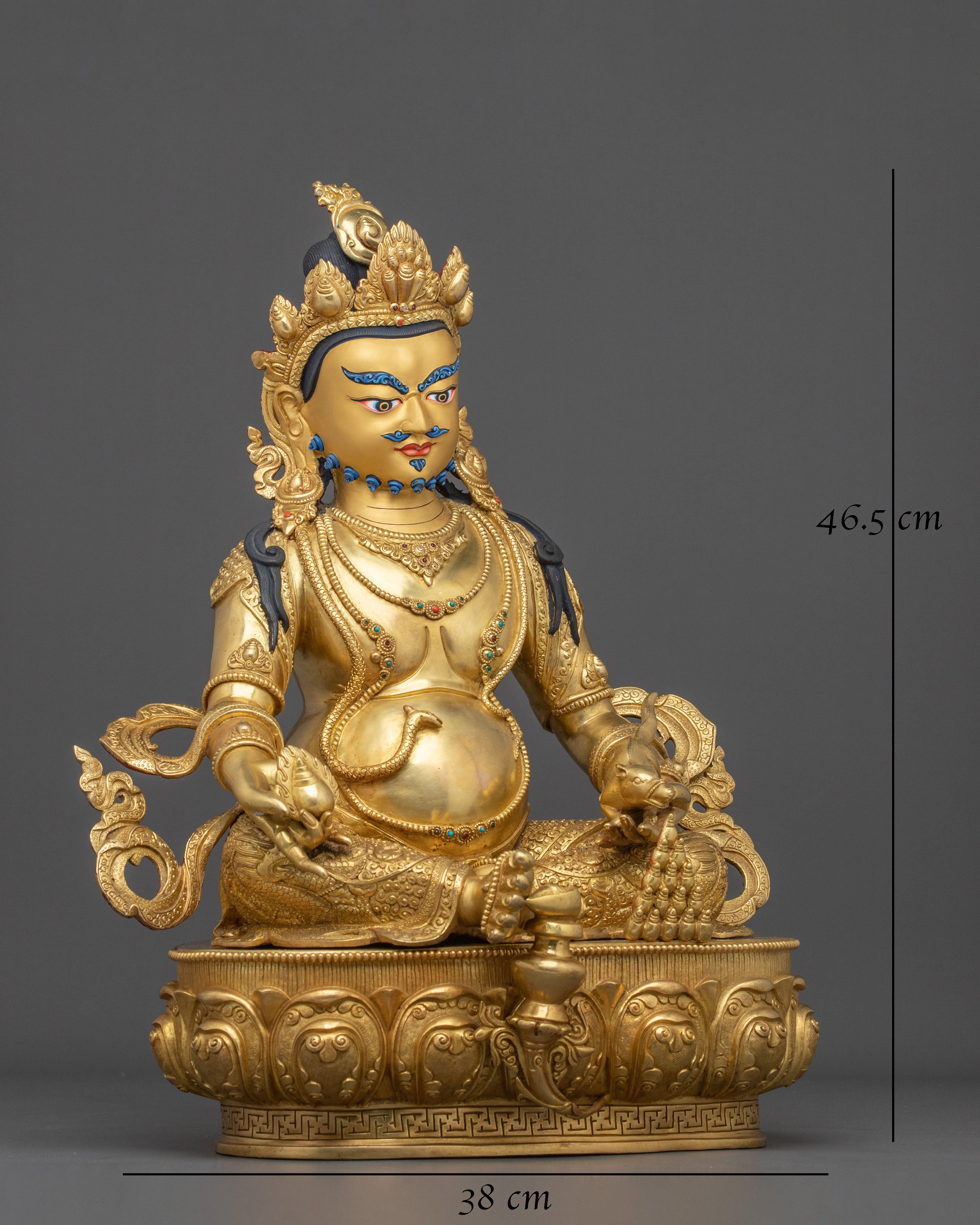 Dzambhala Statue of Generosity | Home Decor
