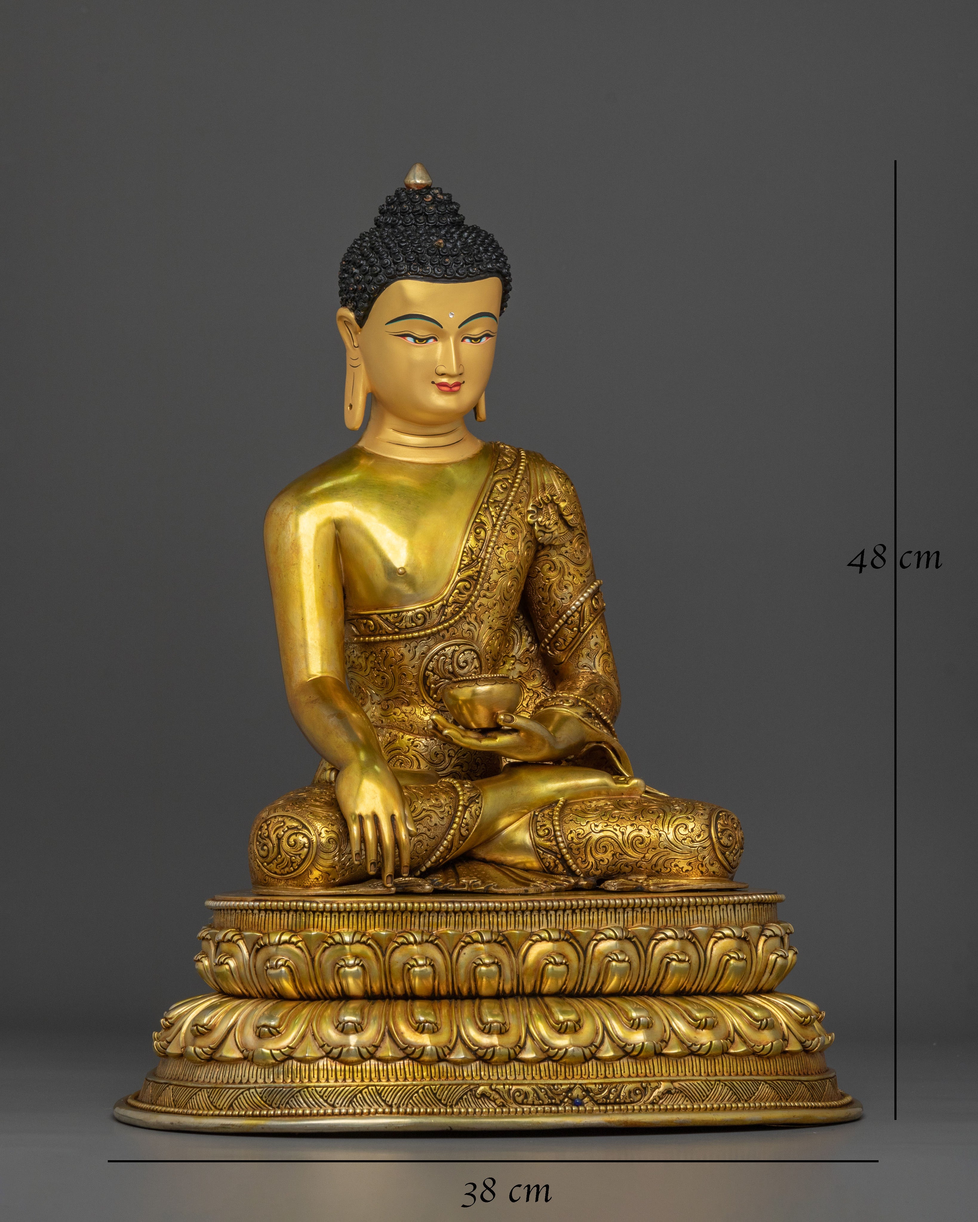 Shakyamuni Buddha Divine Figurine for Altar