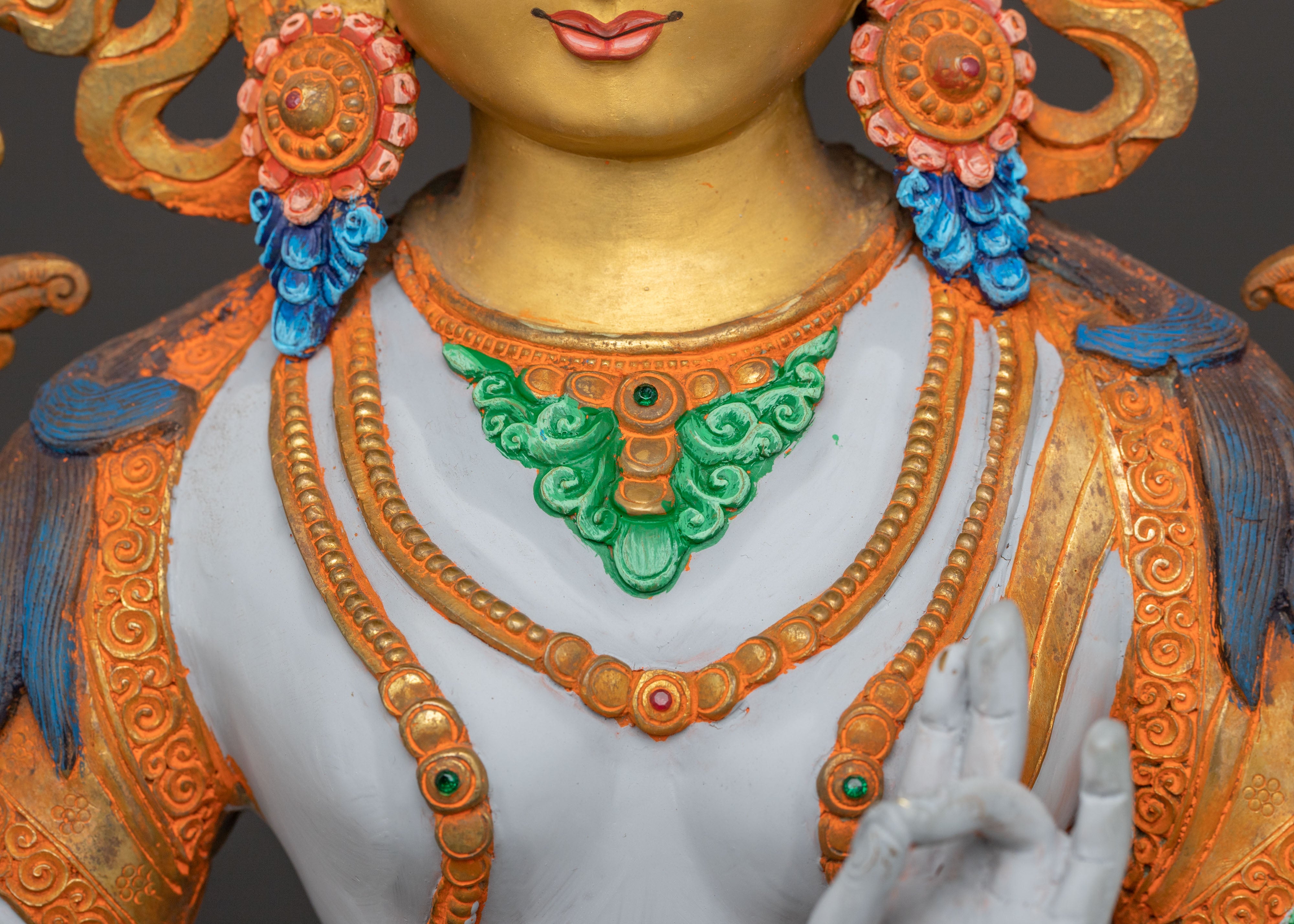 Green Tara Statue | Tibetan Goddess of Compassion