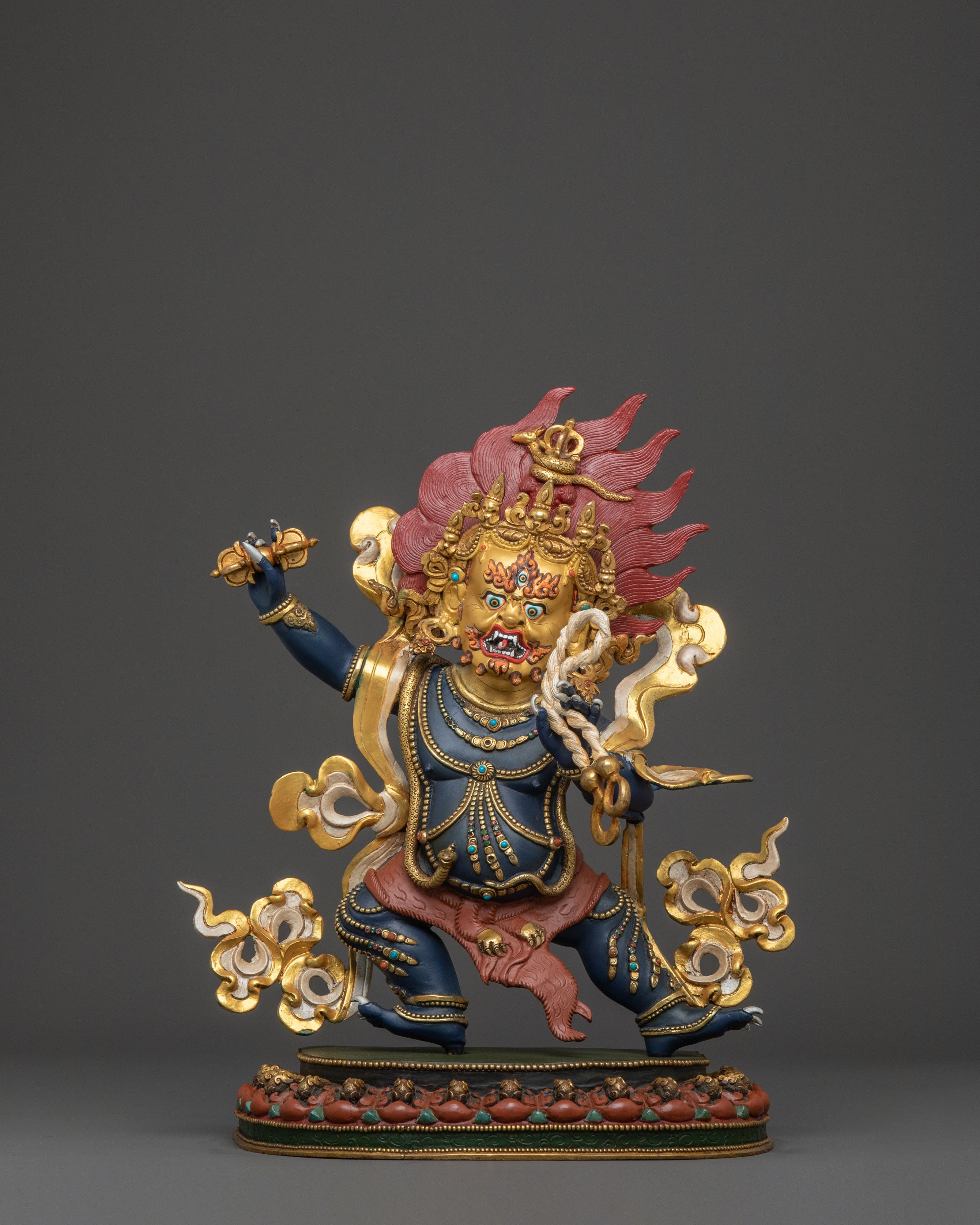 Vajrapani Spiritual Protector Statue Decor