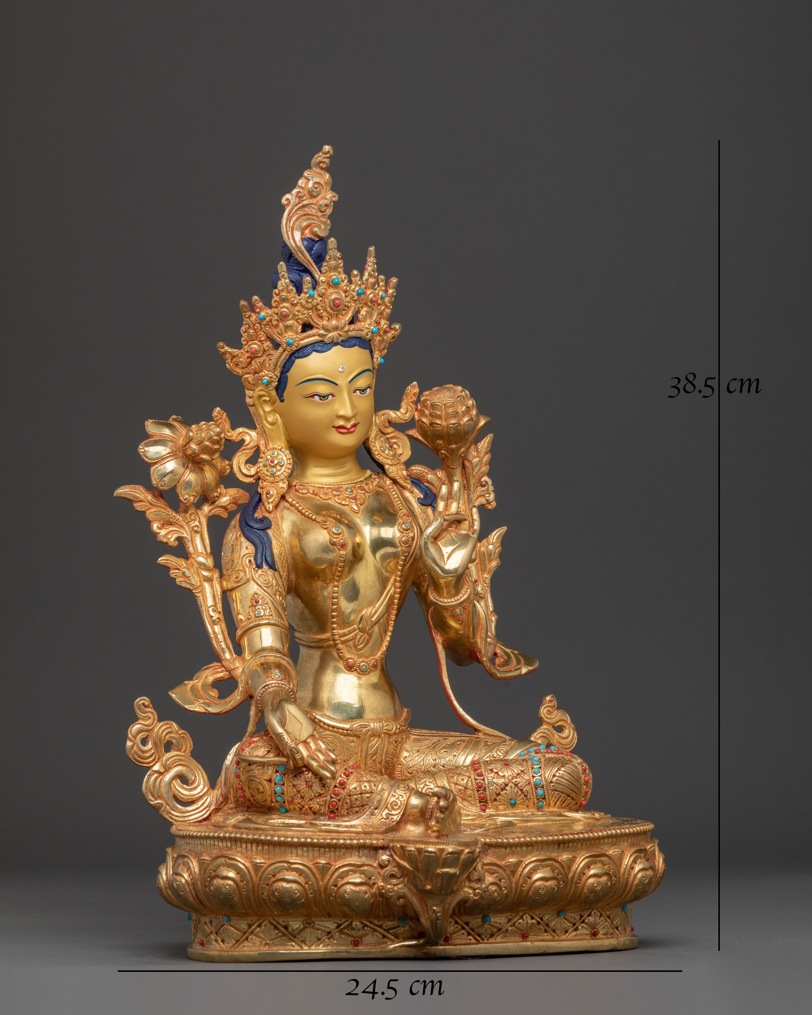 Mother of Compassion Green Tara Statue