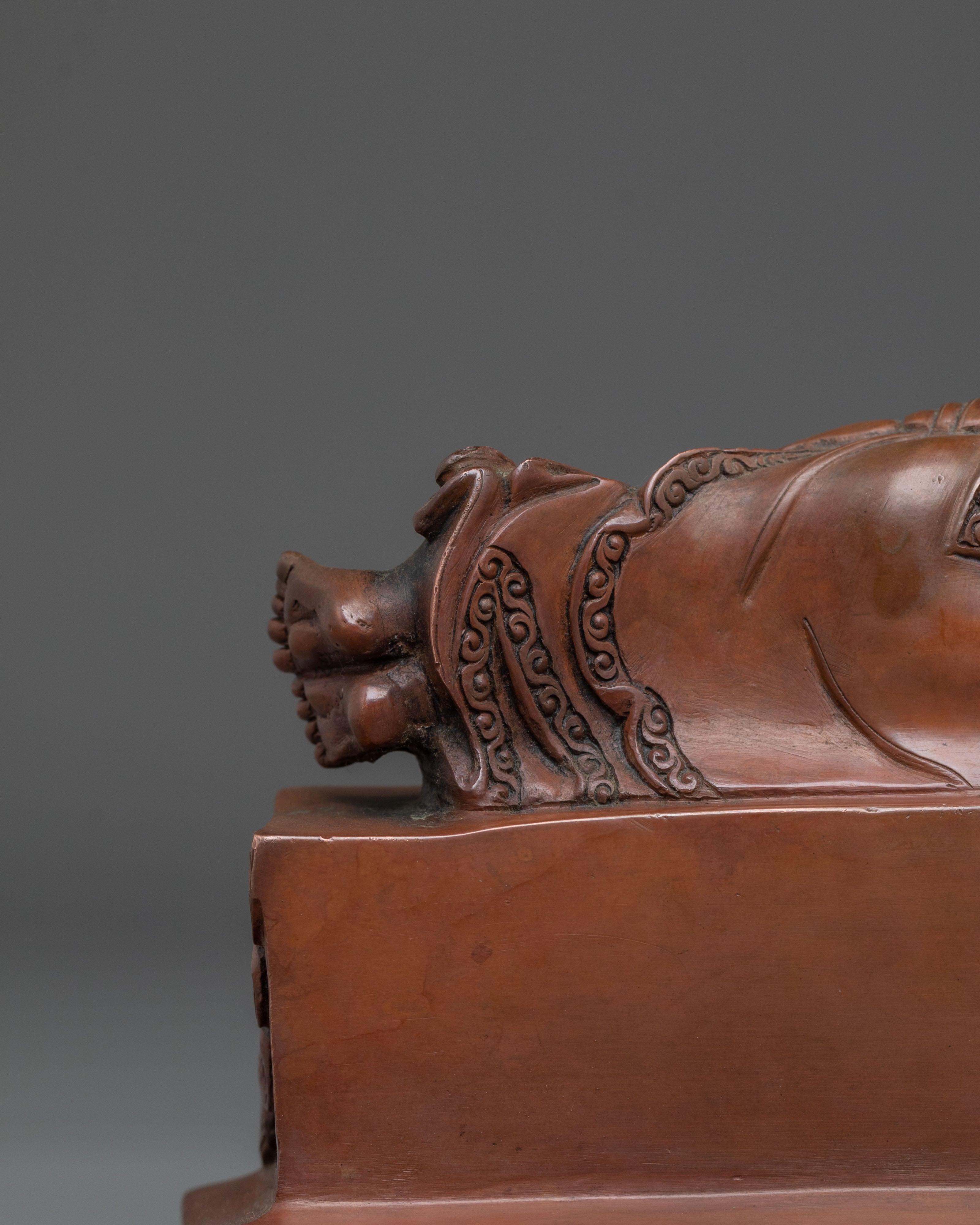 Handcrafted Sleeping Buddha Statue | Home Decor