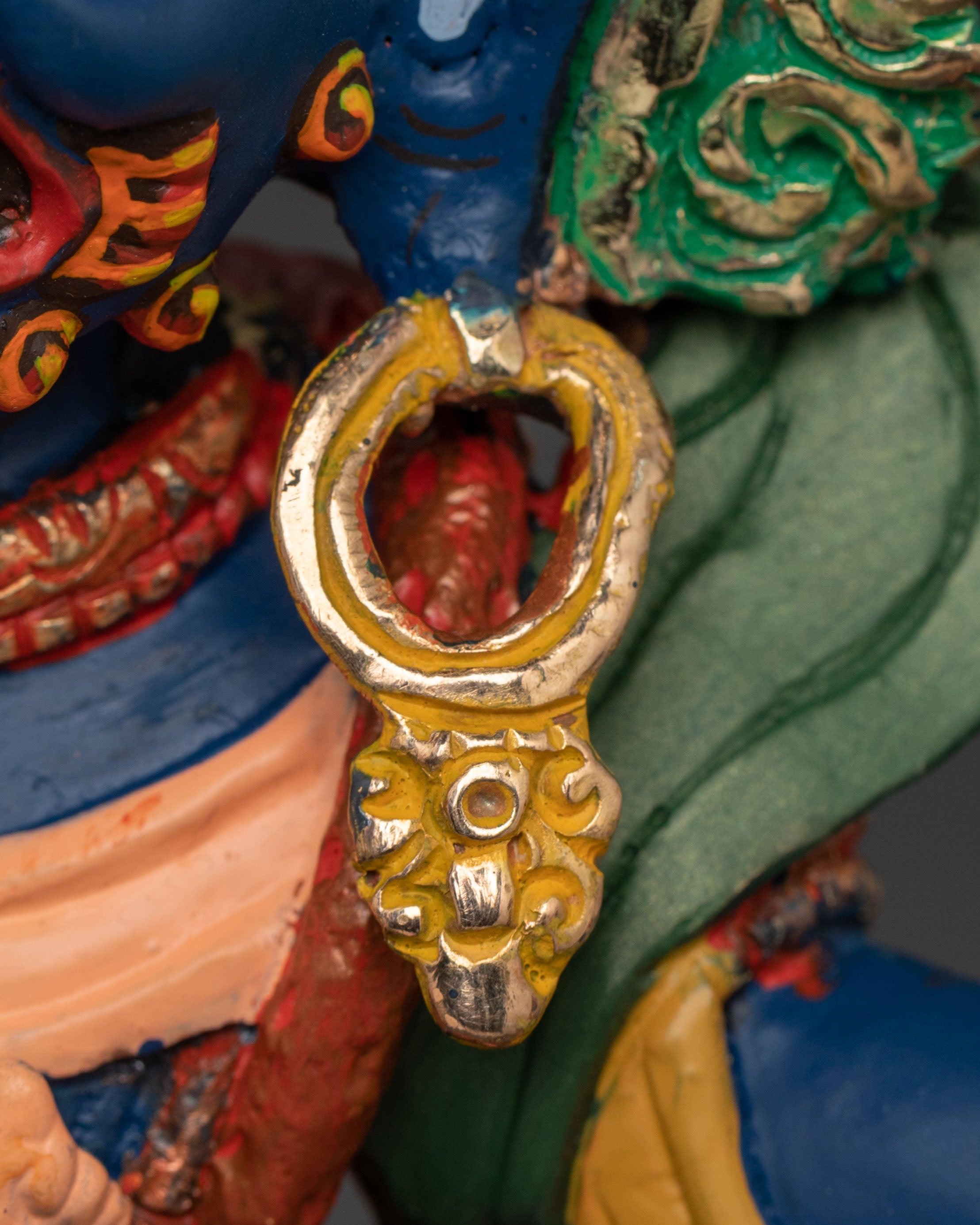 Handcrafted Dorje Gotrab Statue | Wrathful Deity